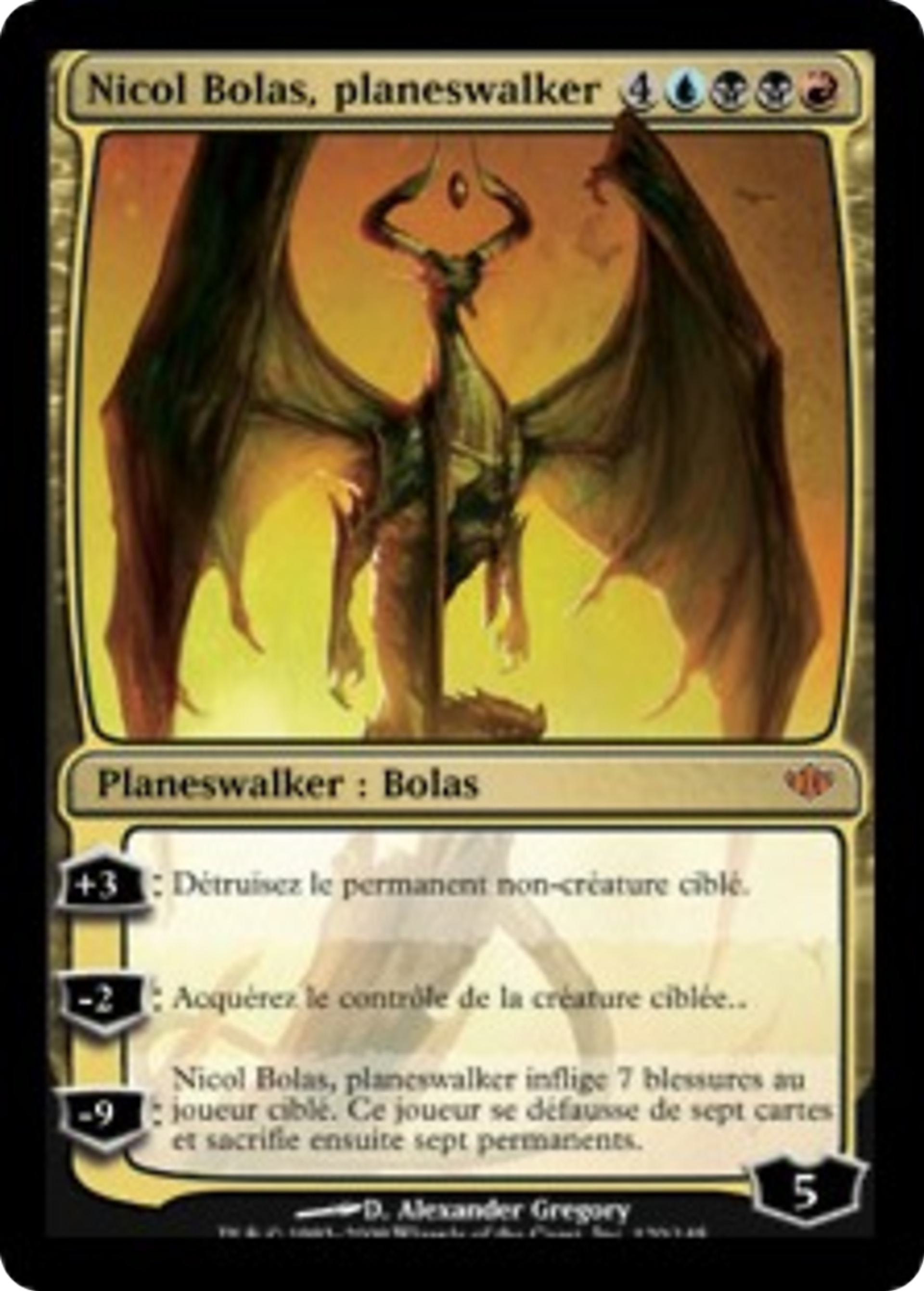 Nicol Bolas, planeswalker — Conflux — Magic: The Gathering