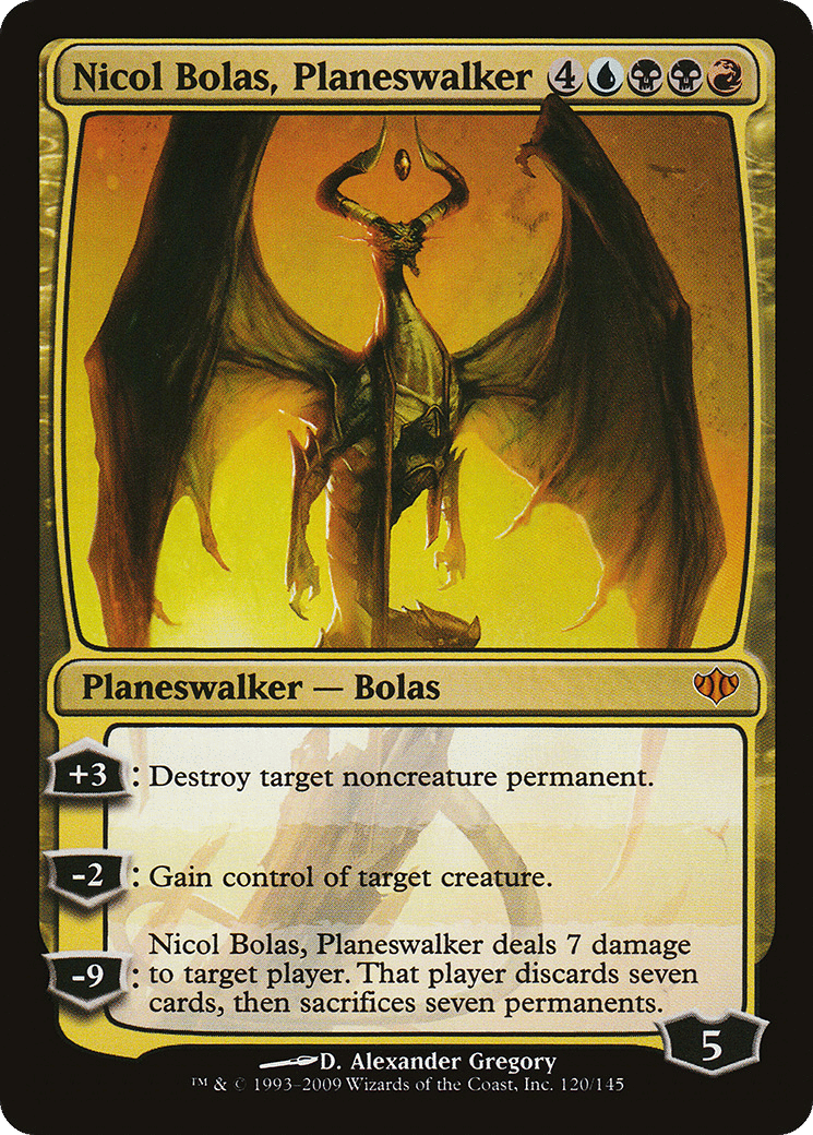 Nicol Bolas, Planeswalker — Conflux — Magic: The Gathering