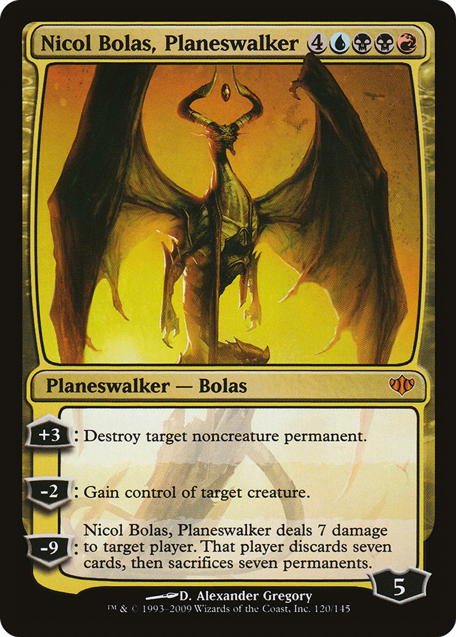 Nicol Bolas, Planeswalker — Conflux — Magic: The Gathering