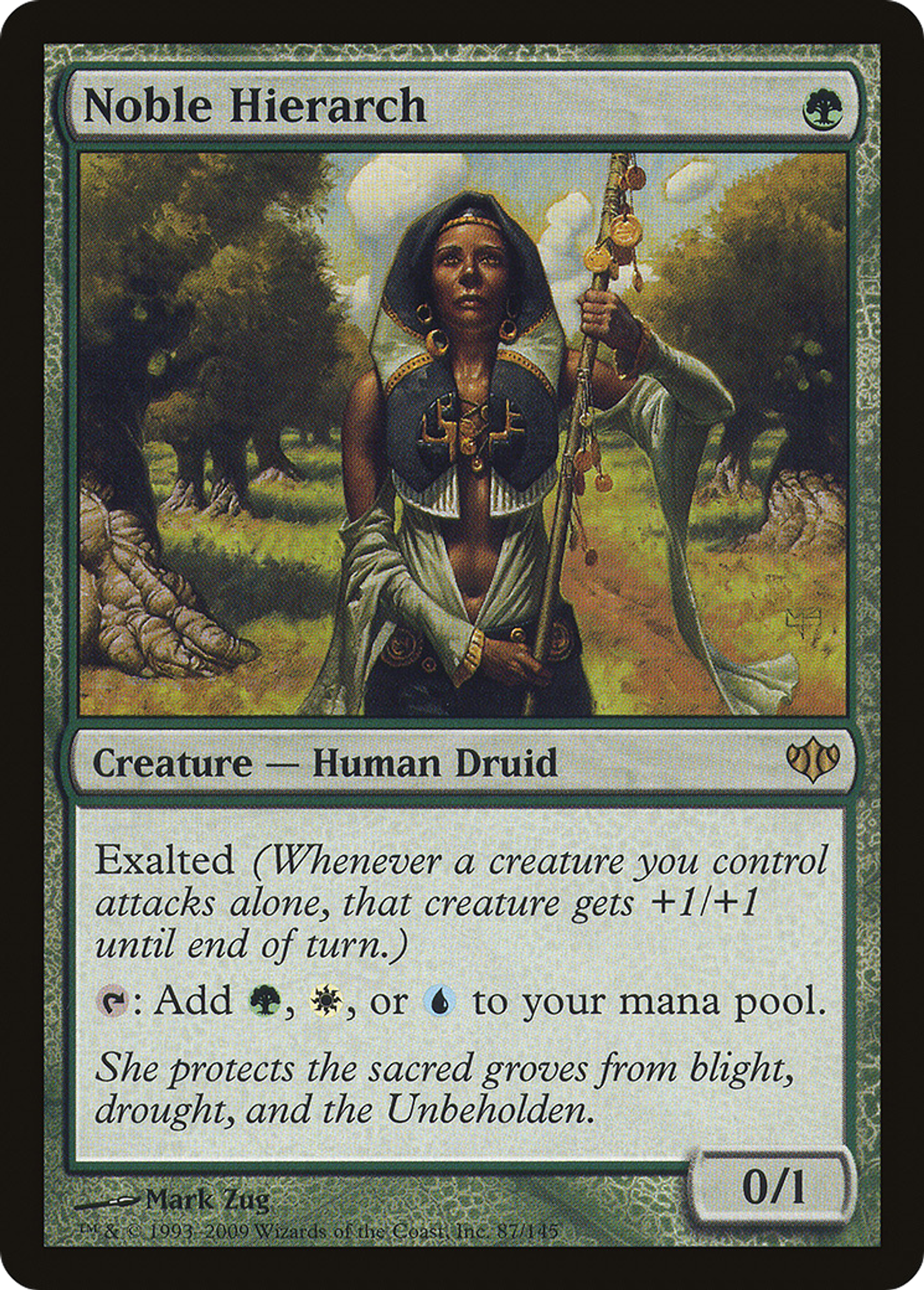 Noble Hierarch — Conflux — Magic: The Gathering
