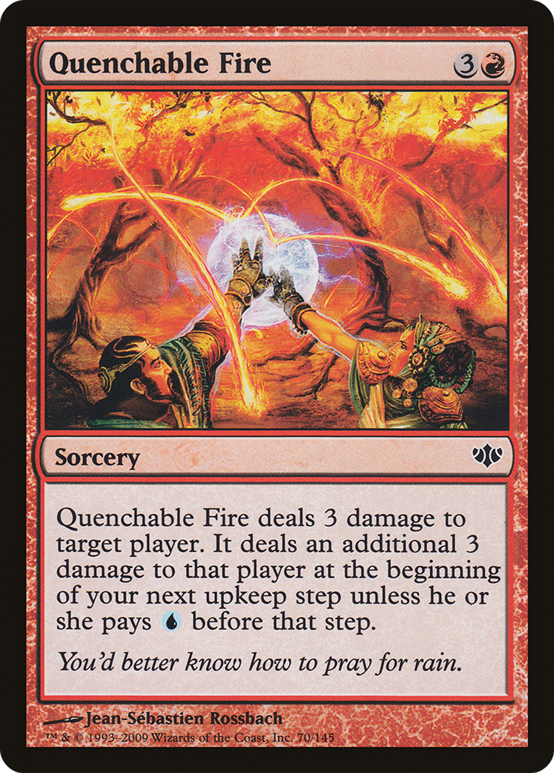 Quenchable Fire — Conflux — Magic: The Gathering