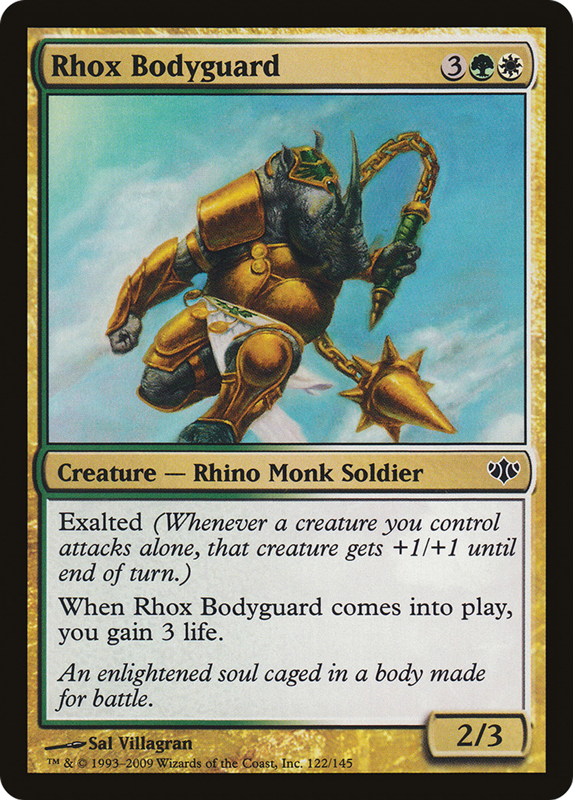 Rhox Bodyguard — Conflux — Magic: The Gathering