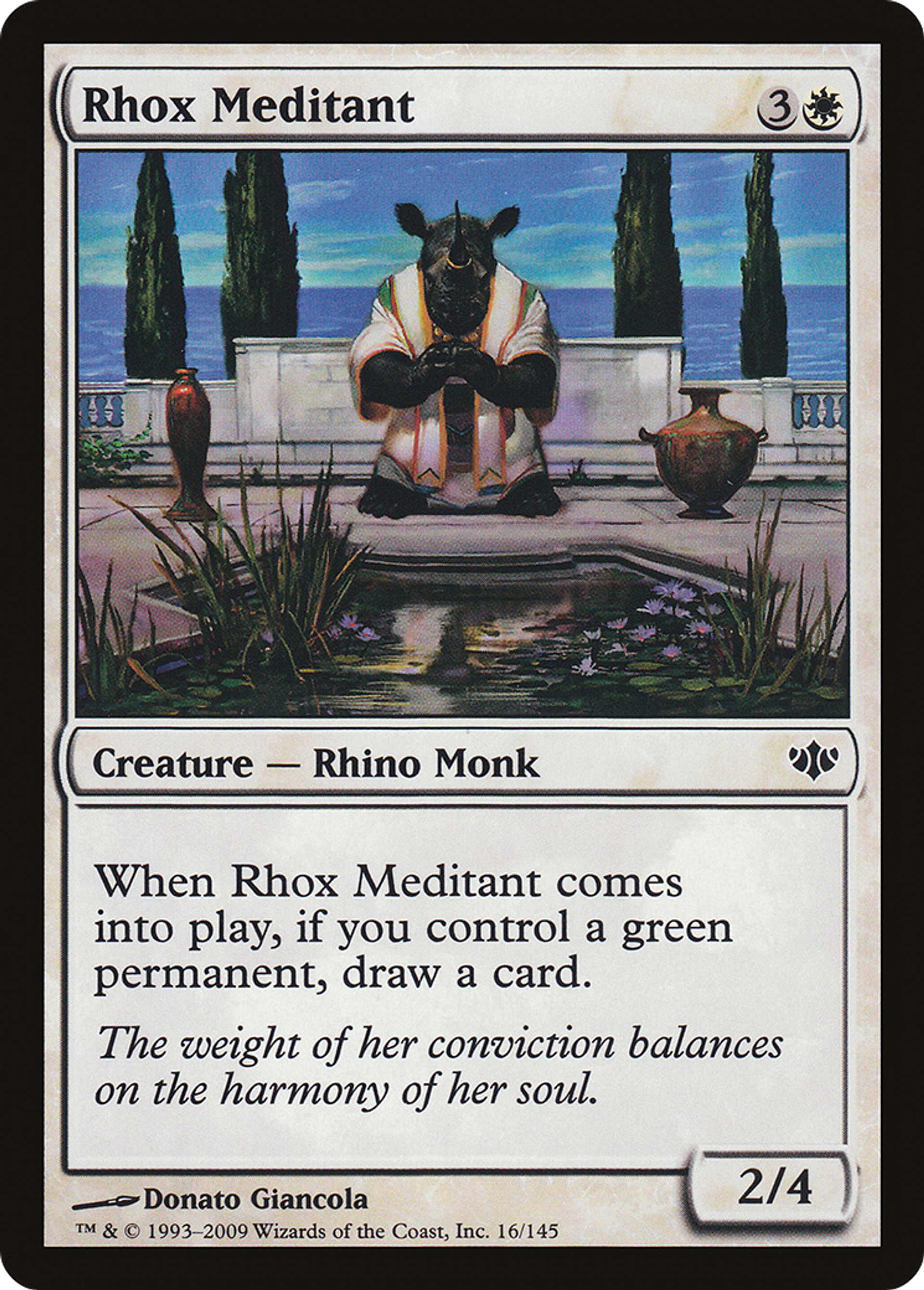 Rhox Meditant — Conflux — Magic: The Gathering