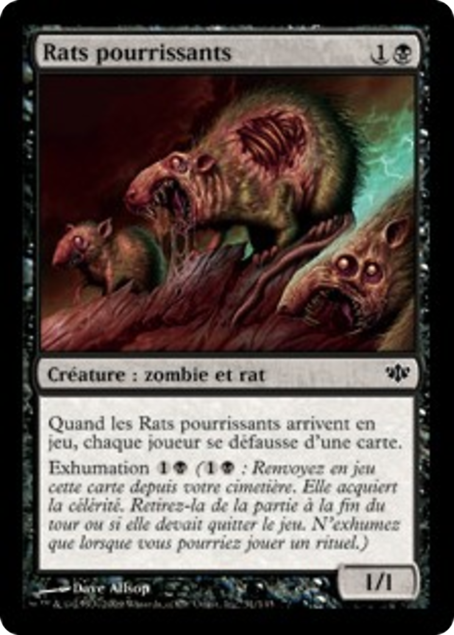 Rats pourrissants — Conflux — Magic: The Gathering