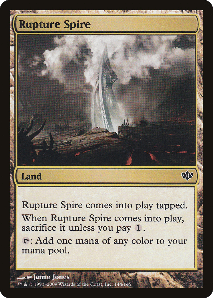 Rupture Spire — Conflux — Magic: The Gathering