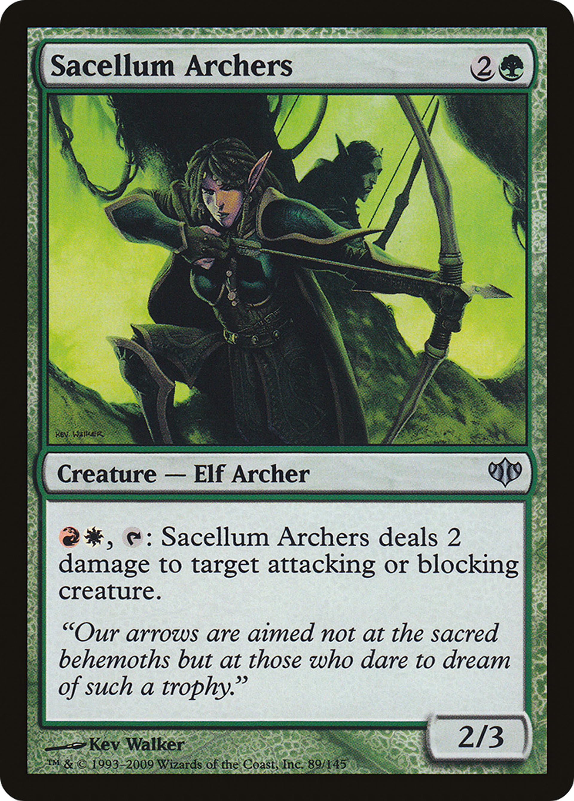 Sacellum Archers — Conflux — Magic: The Gathering