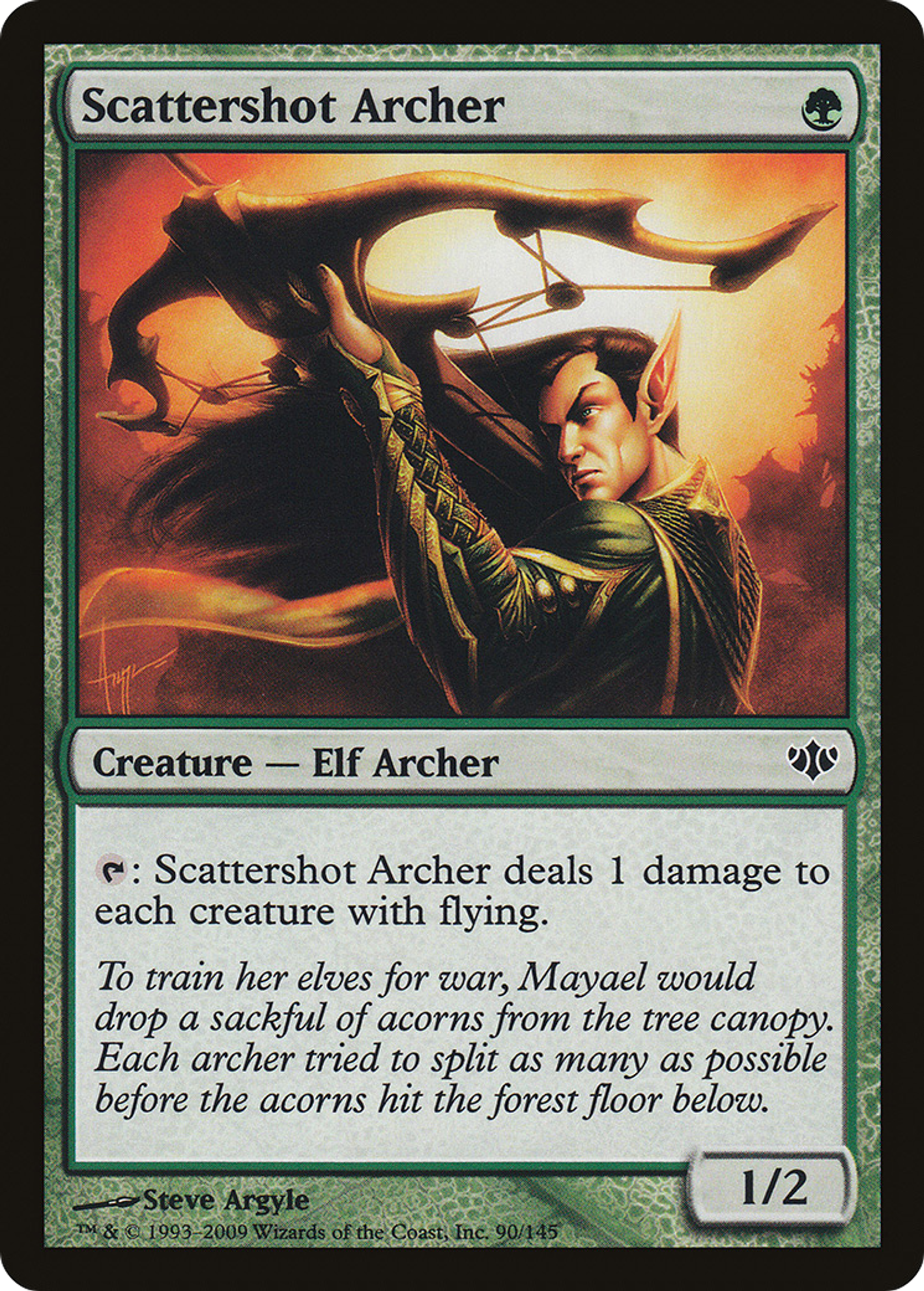 Scattershot Archer — Conflux — Magic: The Gathering