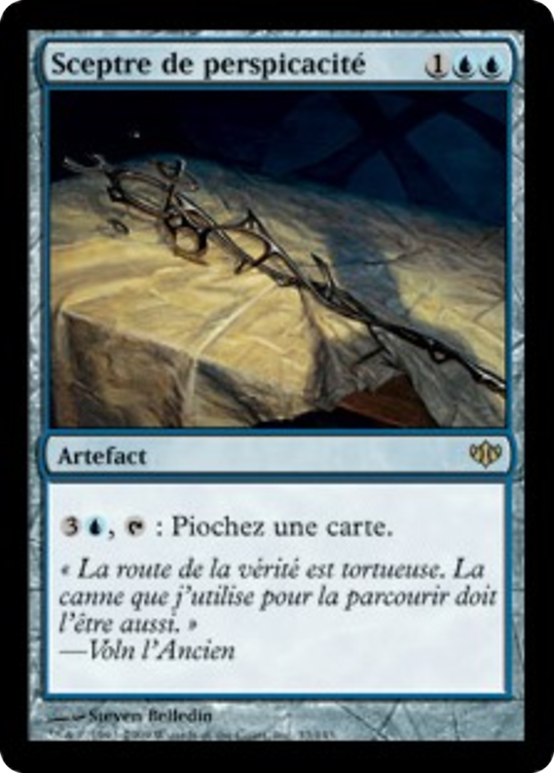 Sceptre de perspicacité — Conflux — Magic: The Gathering