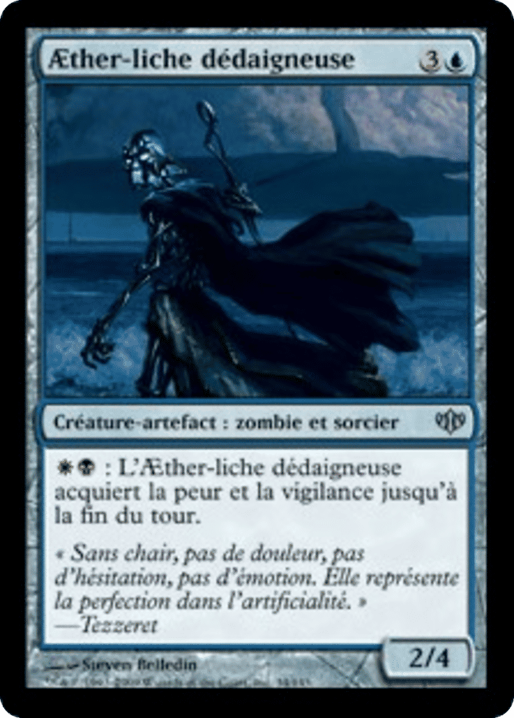 Aether-liche dédaigneuse — Conflux — Magic: The Gathering