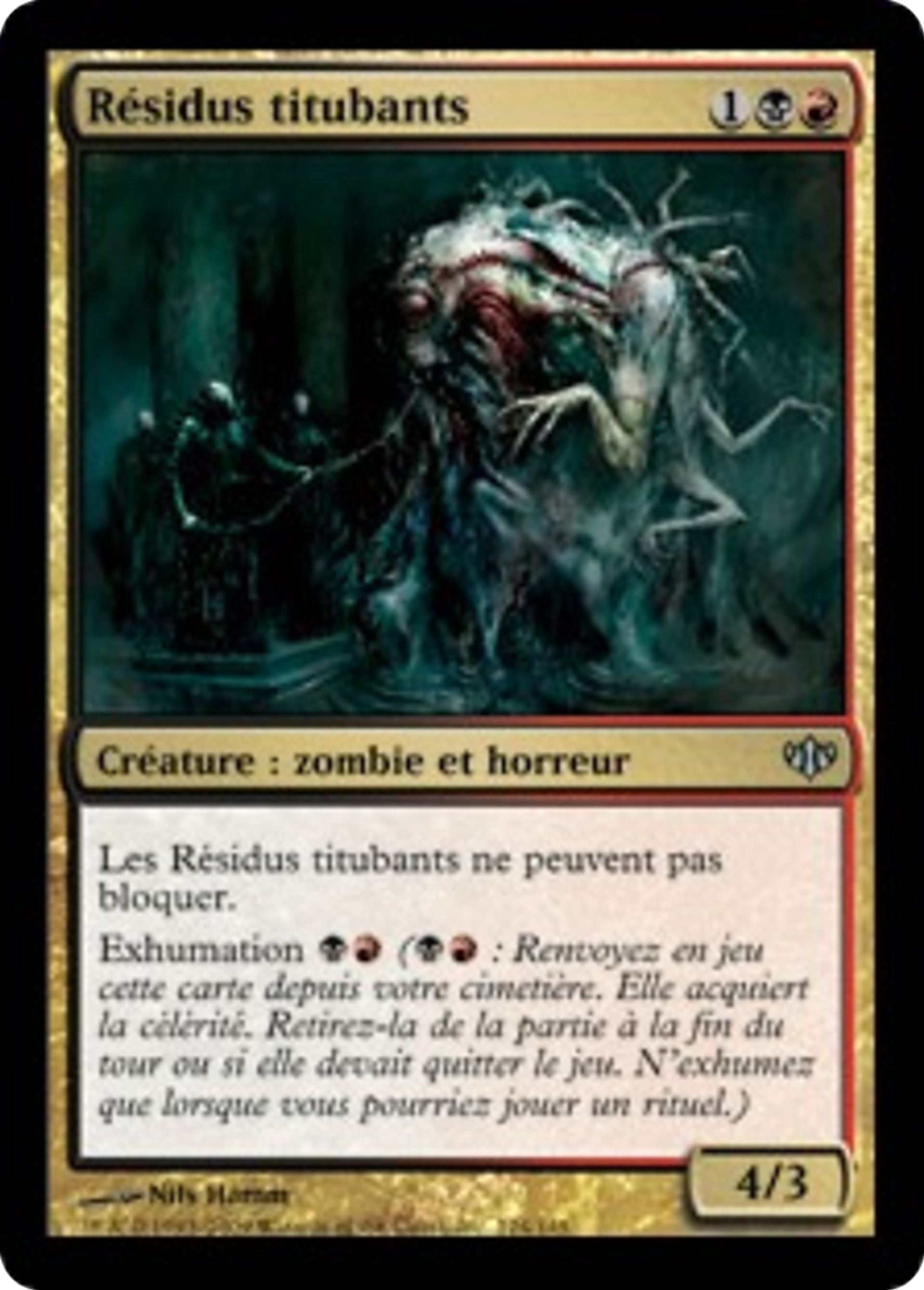 Résidus titubants — Conflux — Magic: The Gathering