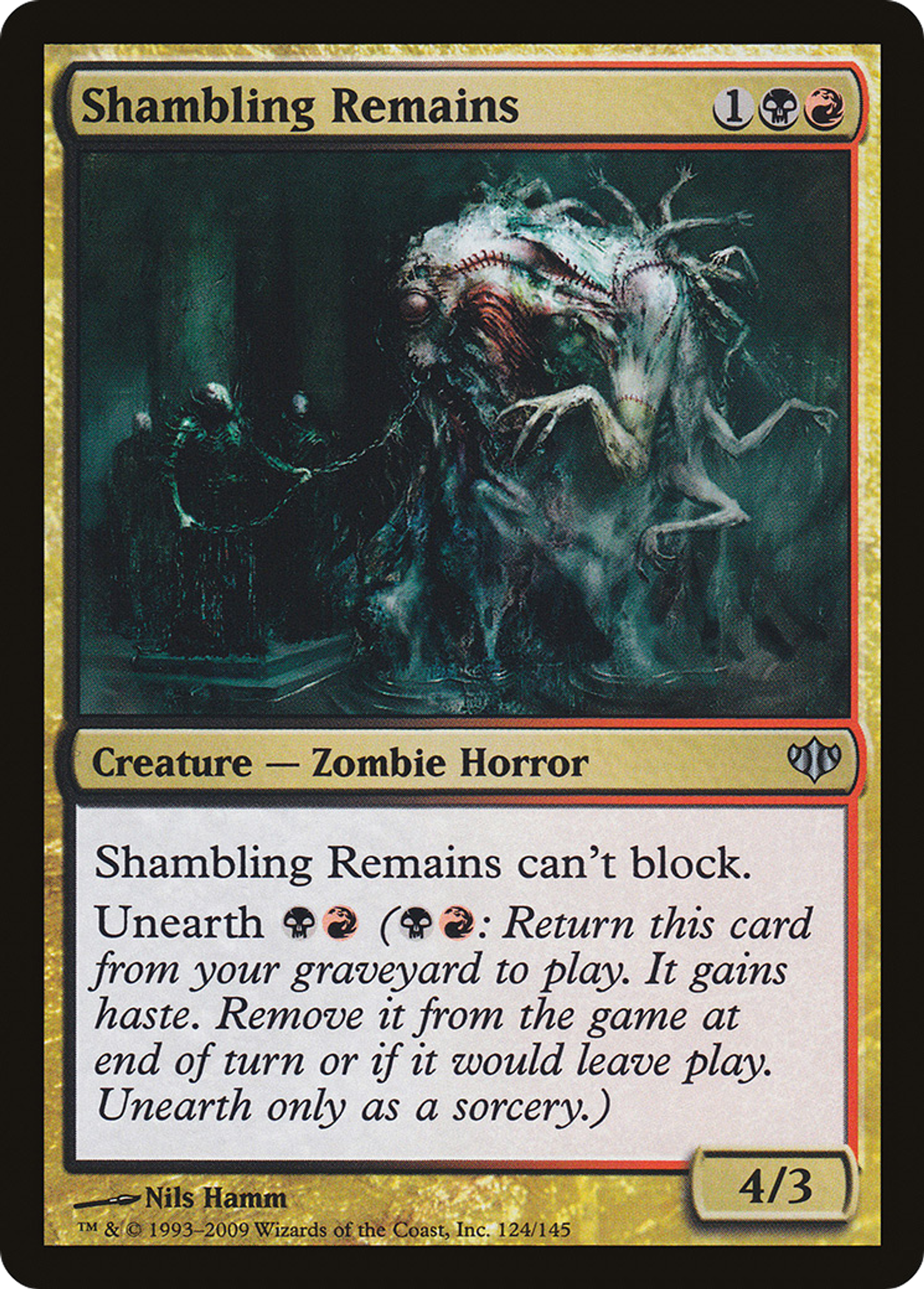 Shambling Remains — Conflux — Magic: The Gathering