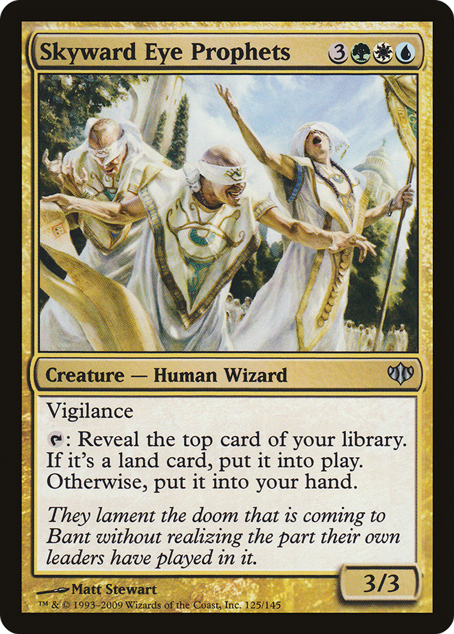 Skyward Eye Prophets — Conflux — Magic: The Gathering