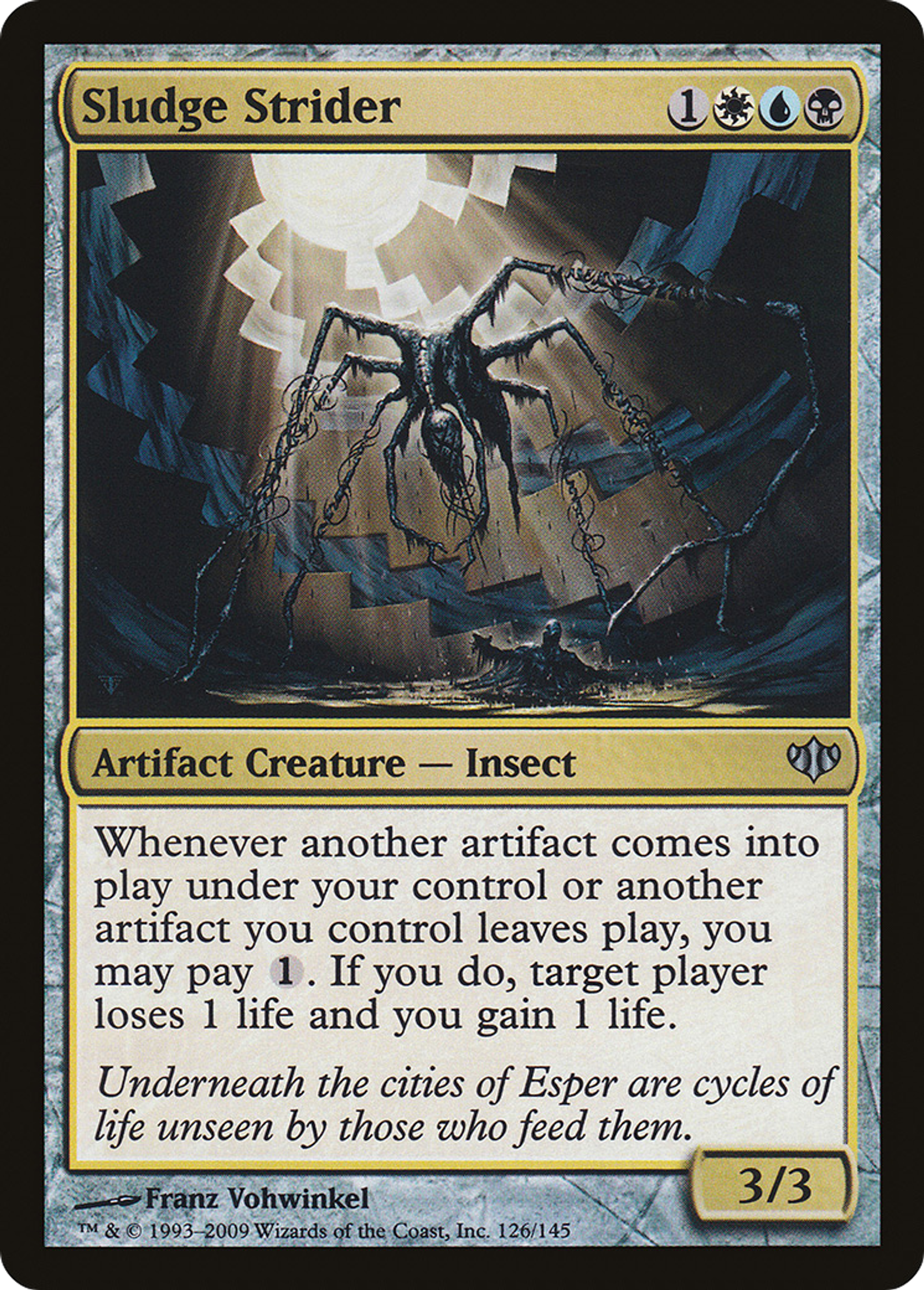Sludge Strider — Conflux — Magic: The Gathering