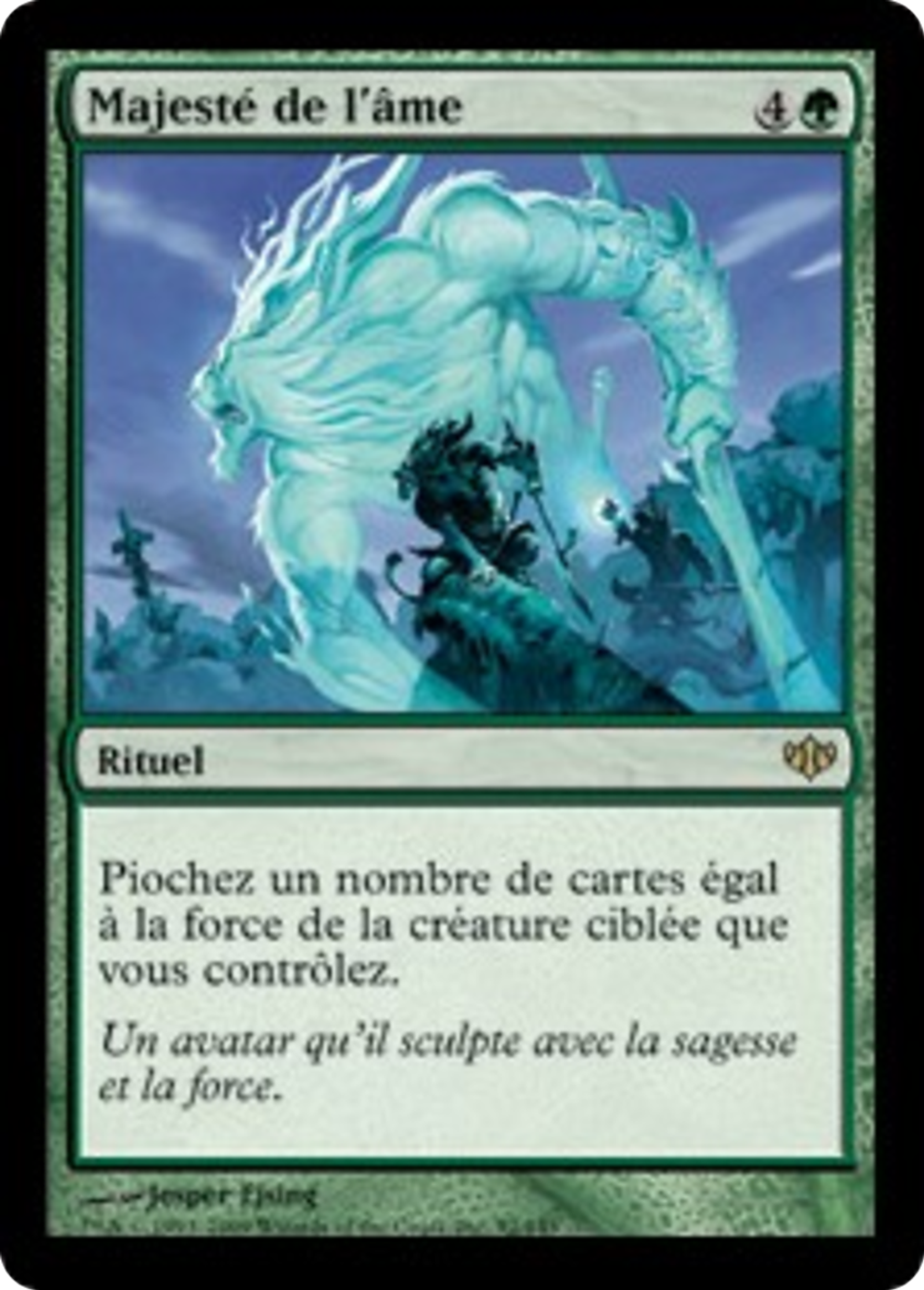 Majesté de l'âme — Conflux — Magic: The Gathering