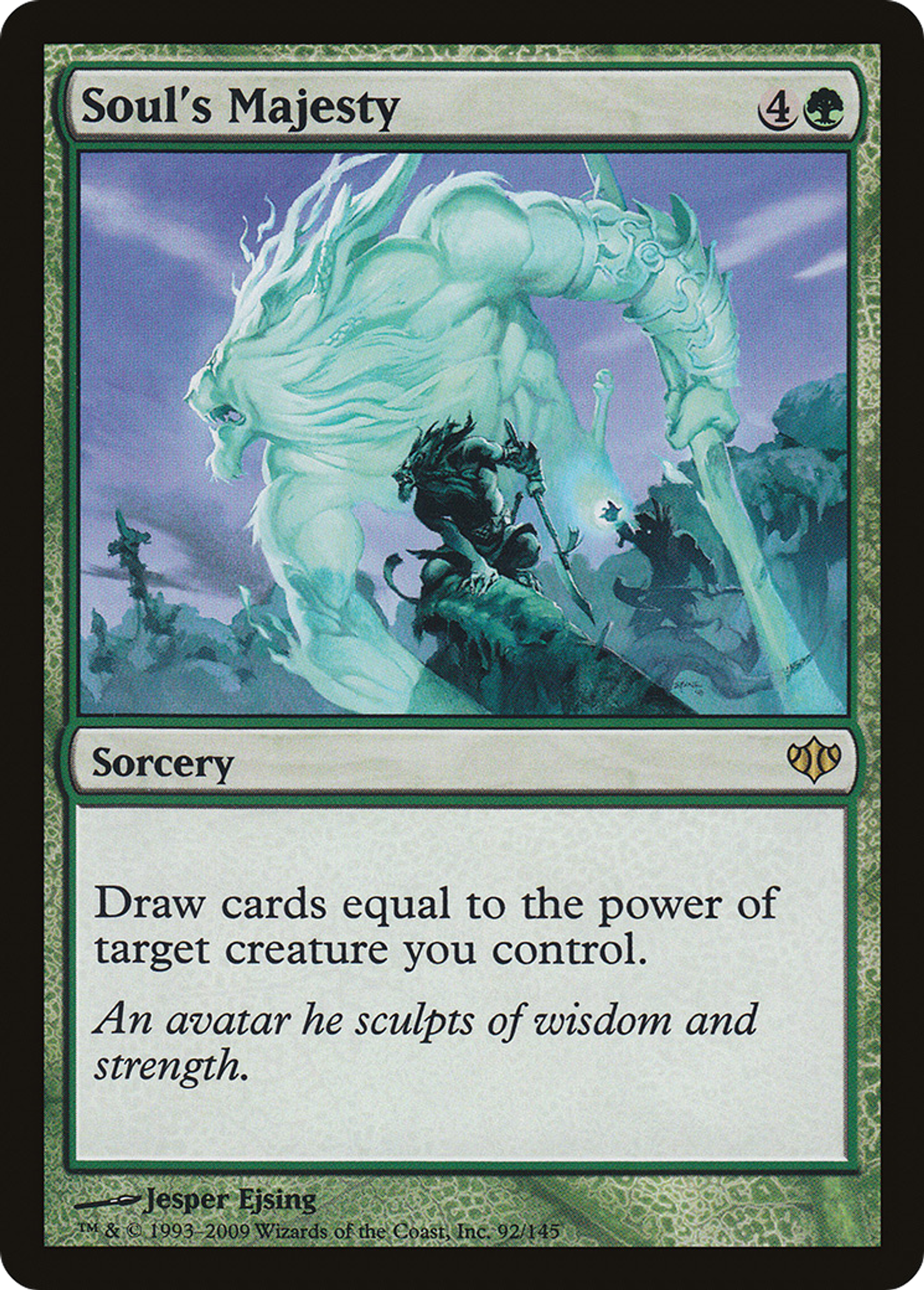 Soul's Majesty — Conflux — Magic: The Gathering