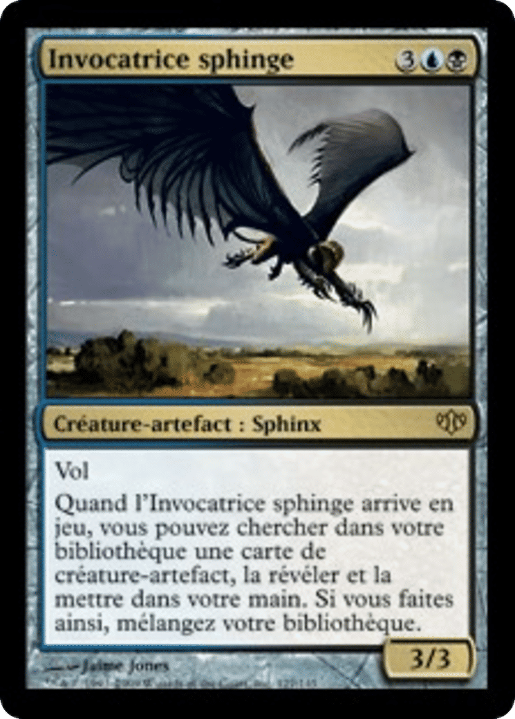 Invocatrice sphinge — Conflux — Magic: The Gathering