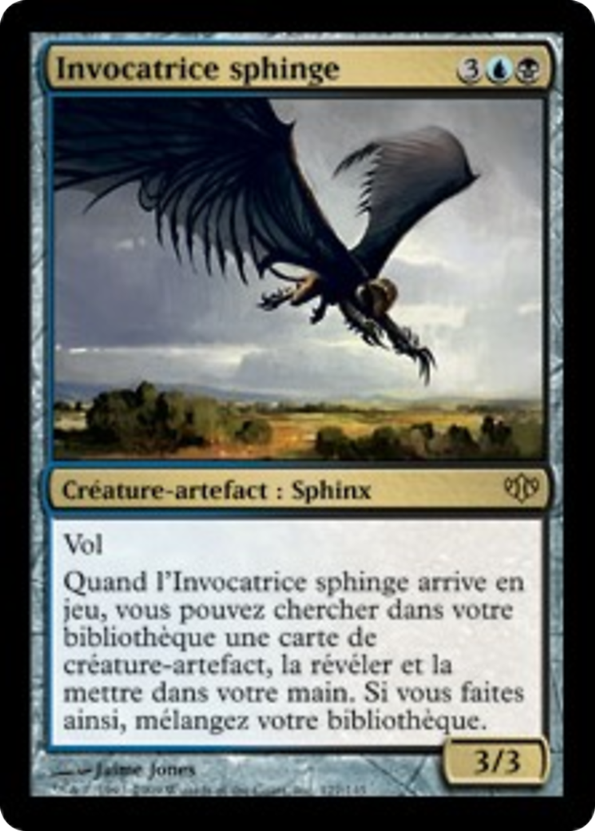 Invocatrice sphinge — Conflux — Magic: The Gathering