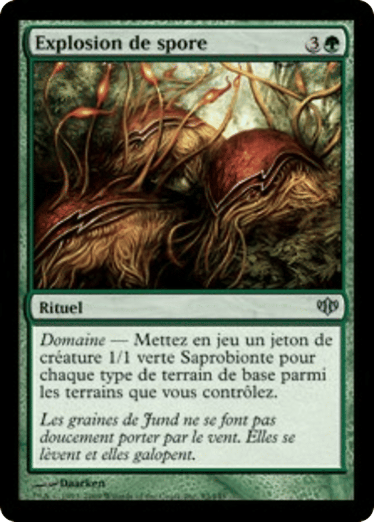 Explosion de spore — Conflux — Magic: The Gathering