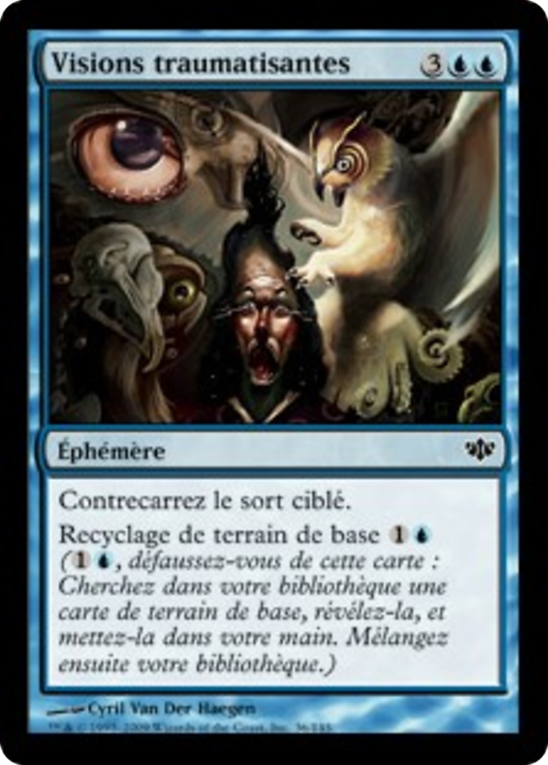 Visions traumatisantes — Conflux — Magic: The Gathering