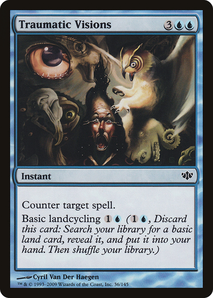 Traumatic Visions — Conflux — Magic: The Gathering