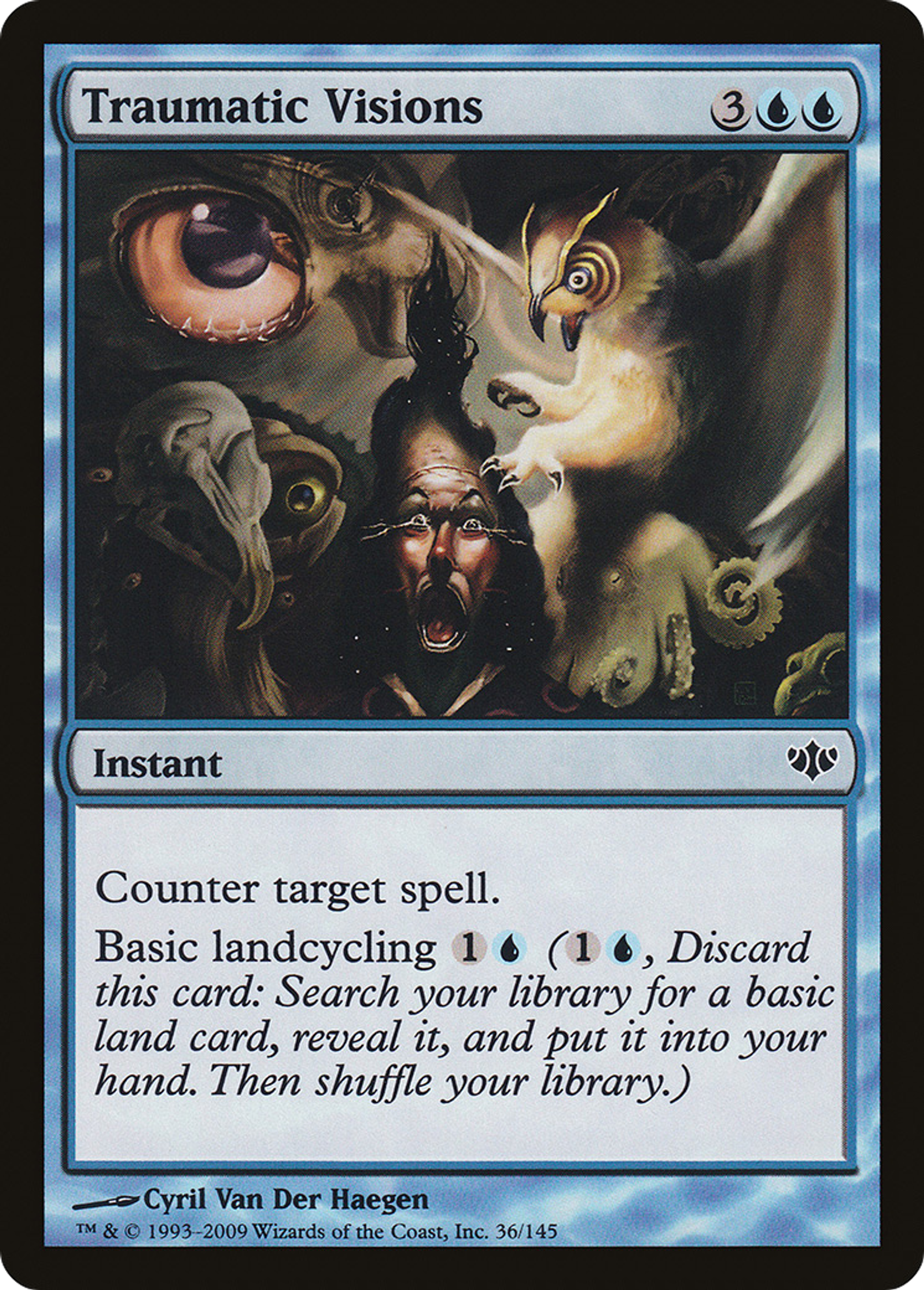Traumatic Visions — Conflux — Magic: The Gathering