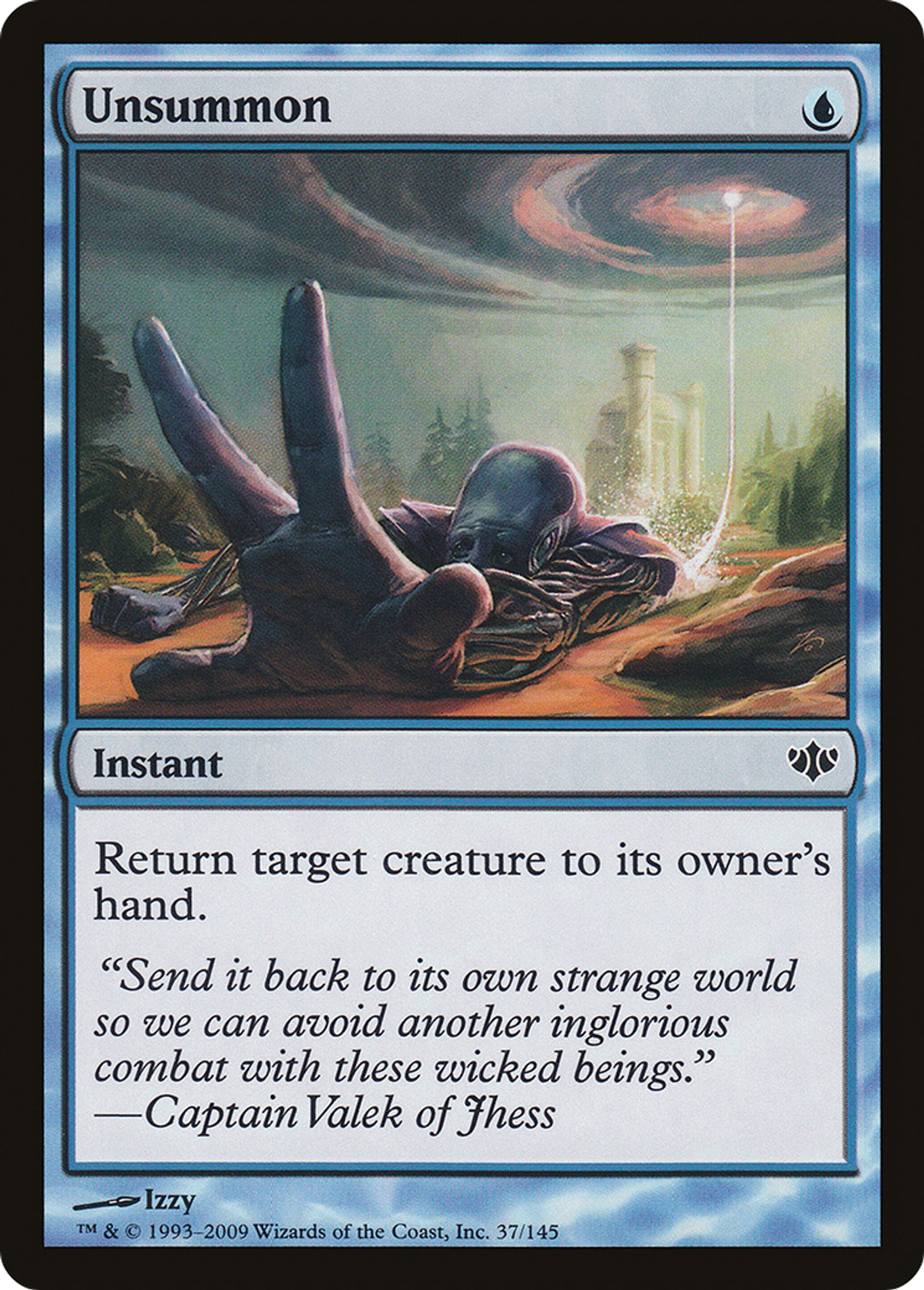 Unsummon — Conflux — Magic: The Gathering