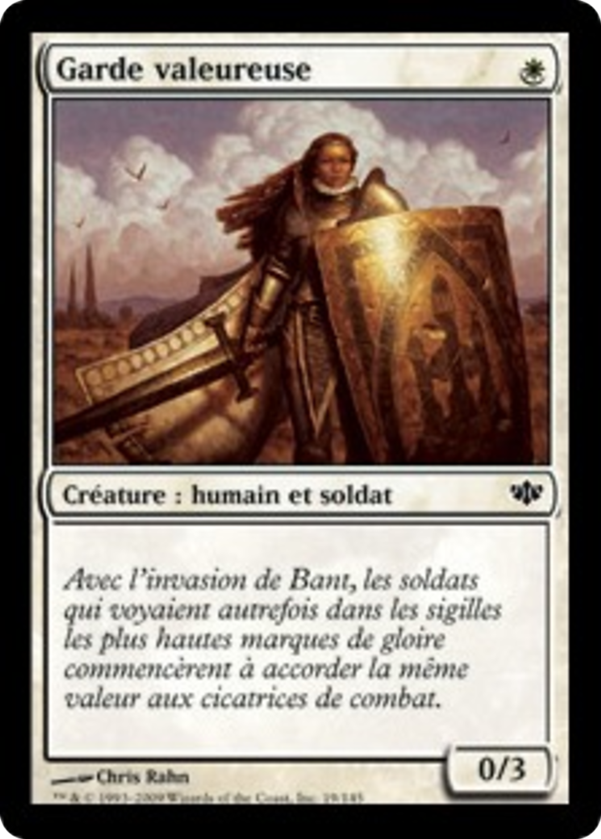 Garde valeureuse — Conflux — Magic: The Gathering