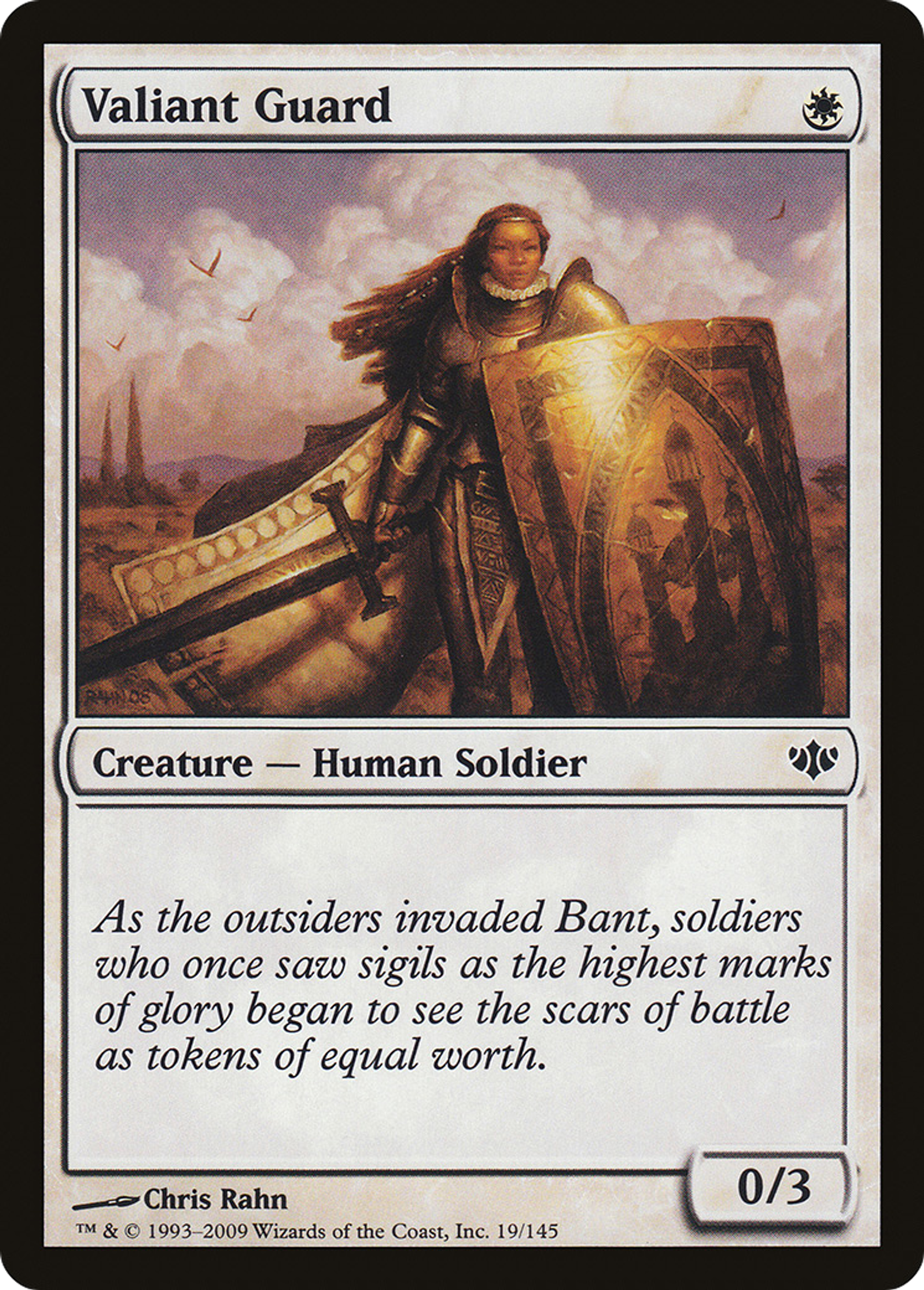 Valiant Guard — Conflux — Magic: The Gathering
