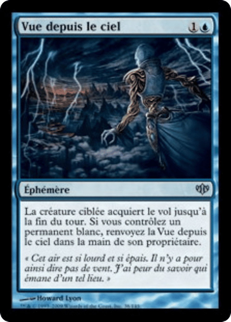 Vue depuis le ciel — Conflux — Magic: The Gathering