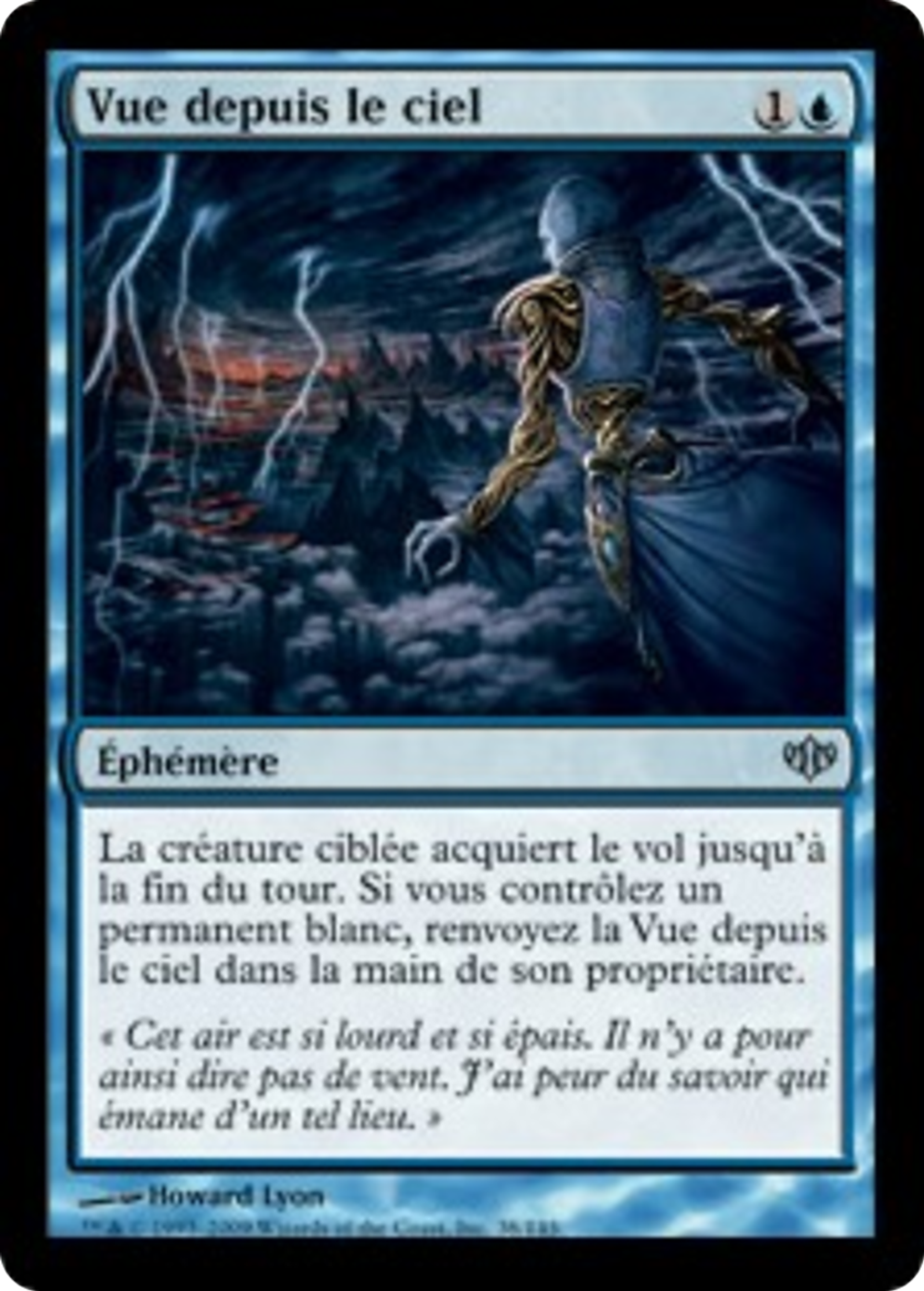 Vue depuis le ciel — Conflux — Magic: The Gathering