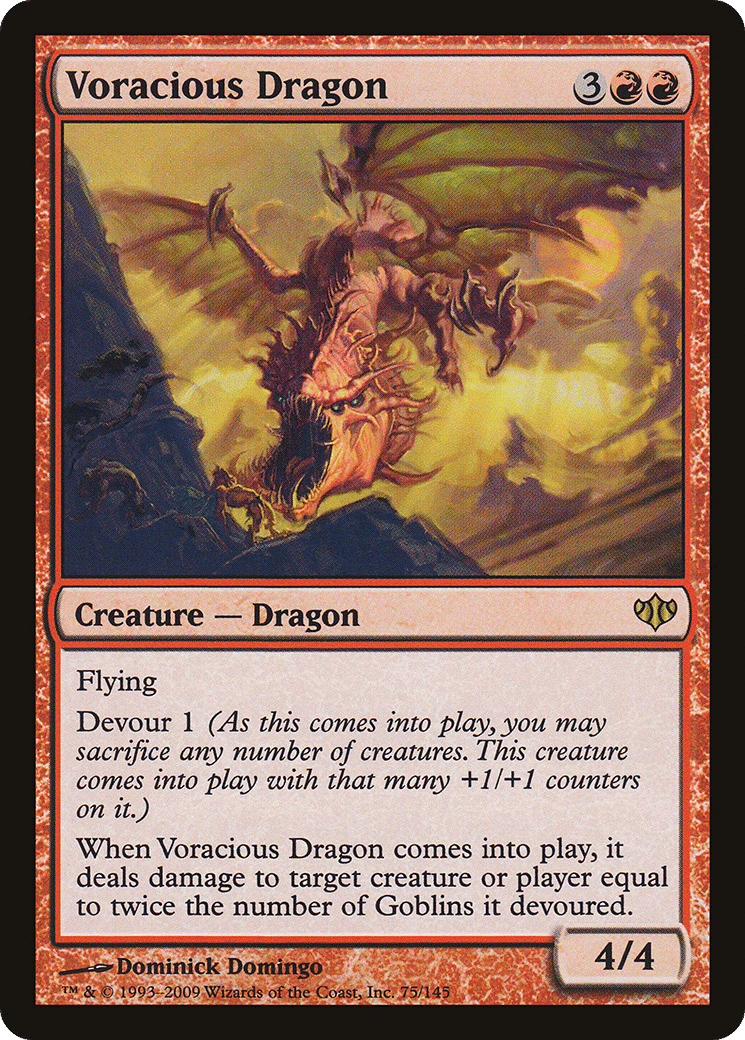 Voracious Dragon — Conflux — Magic: The Gathering
