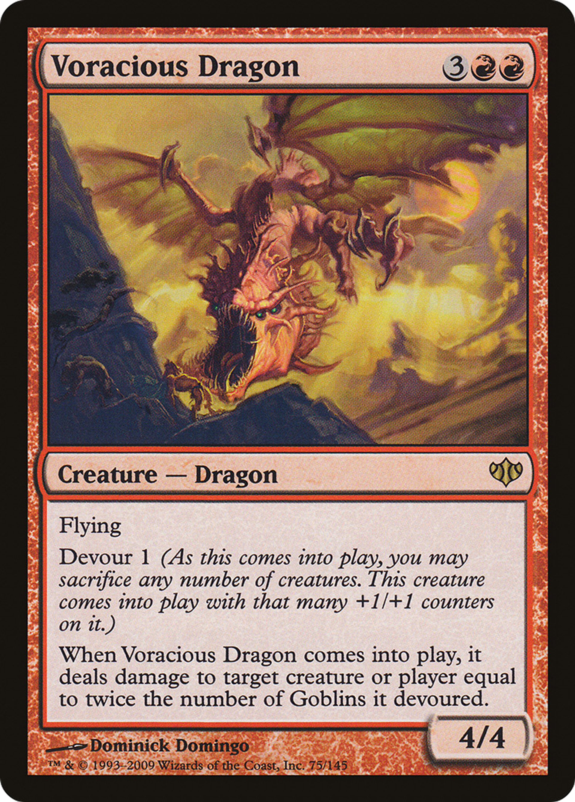 Voracious Dragon — Conflux — Magic: The Gathering