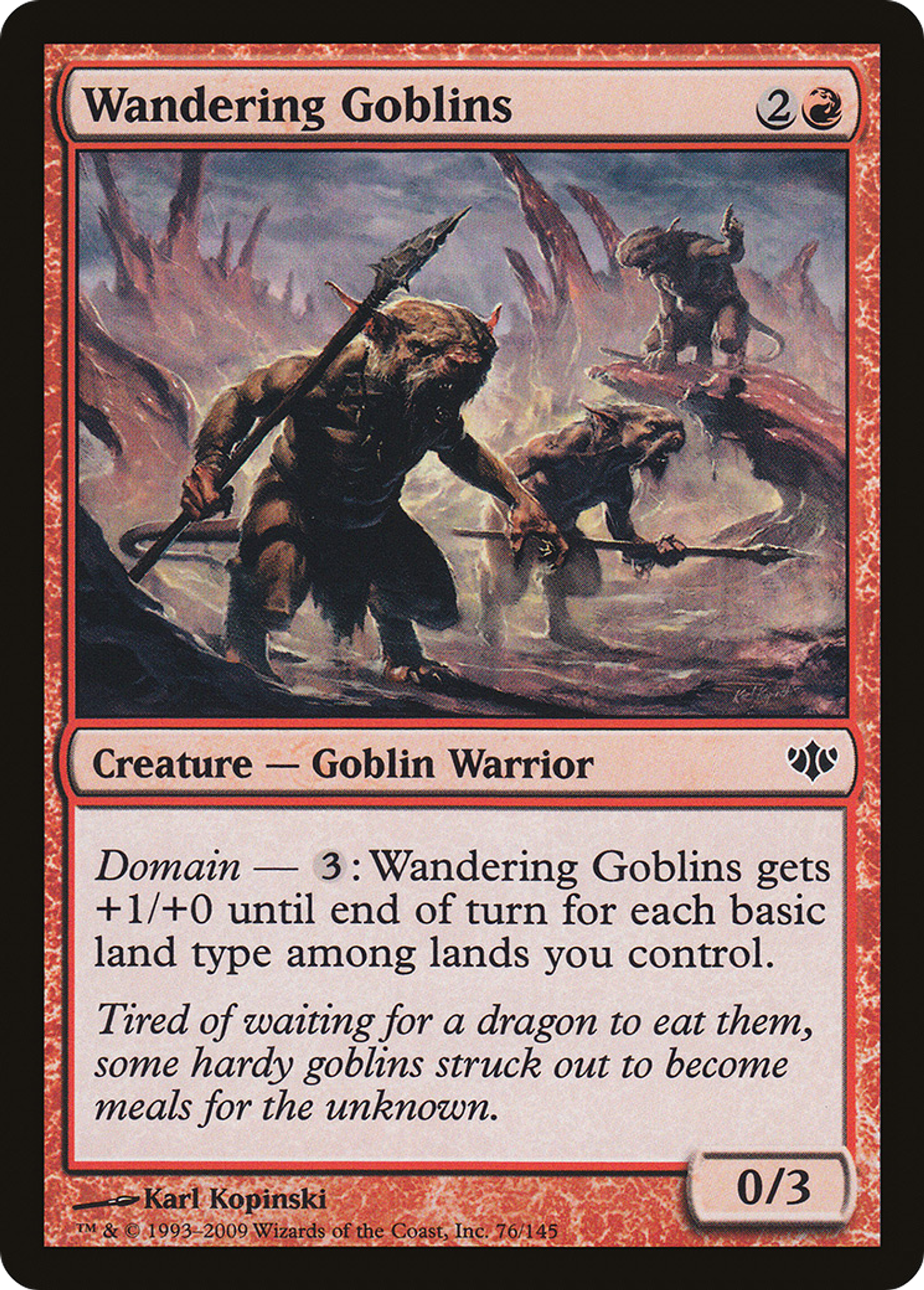 Wandering Goblins — Conflux — Magic: The Gathering