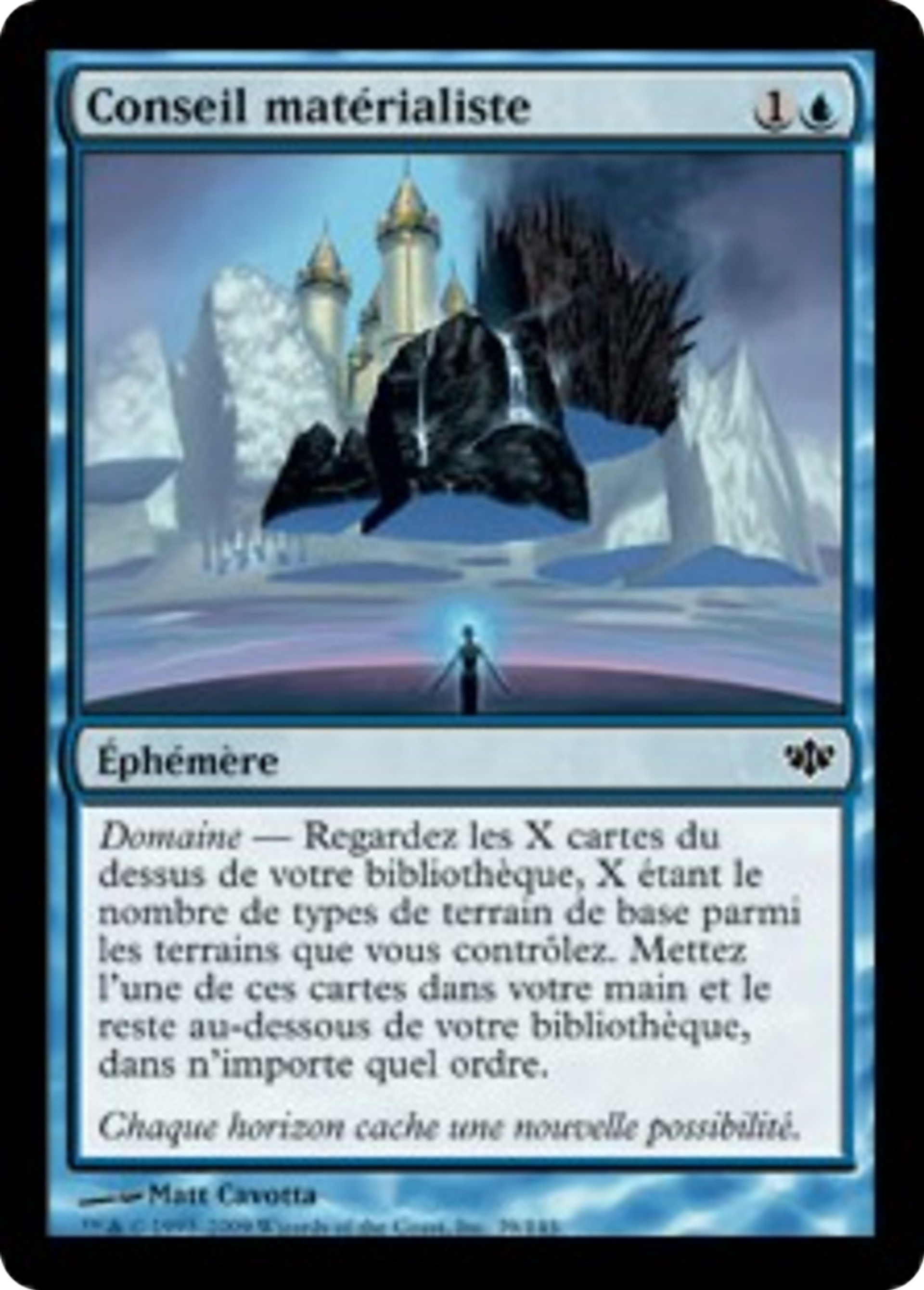 Conseil matérialiste — Conflux — Magic: The Gathering