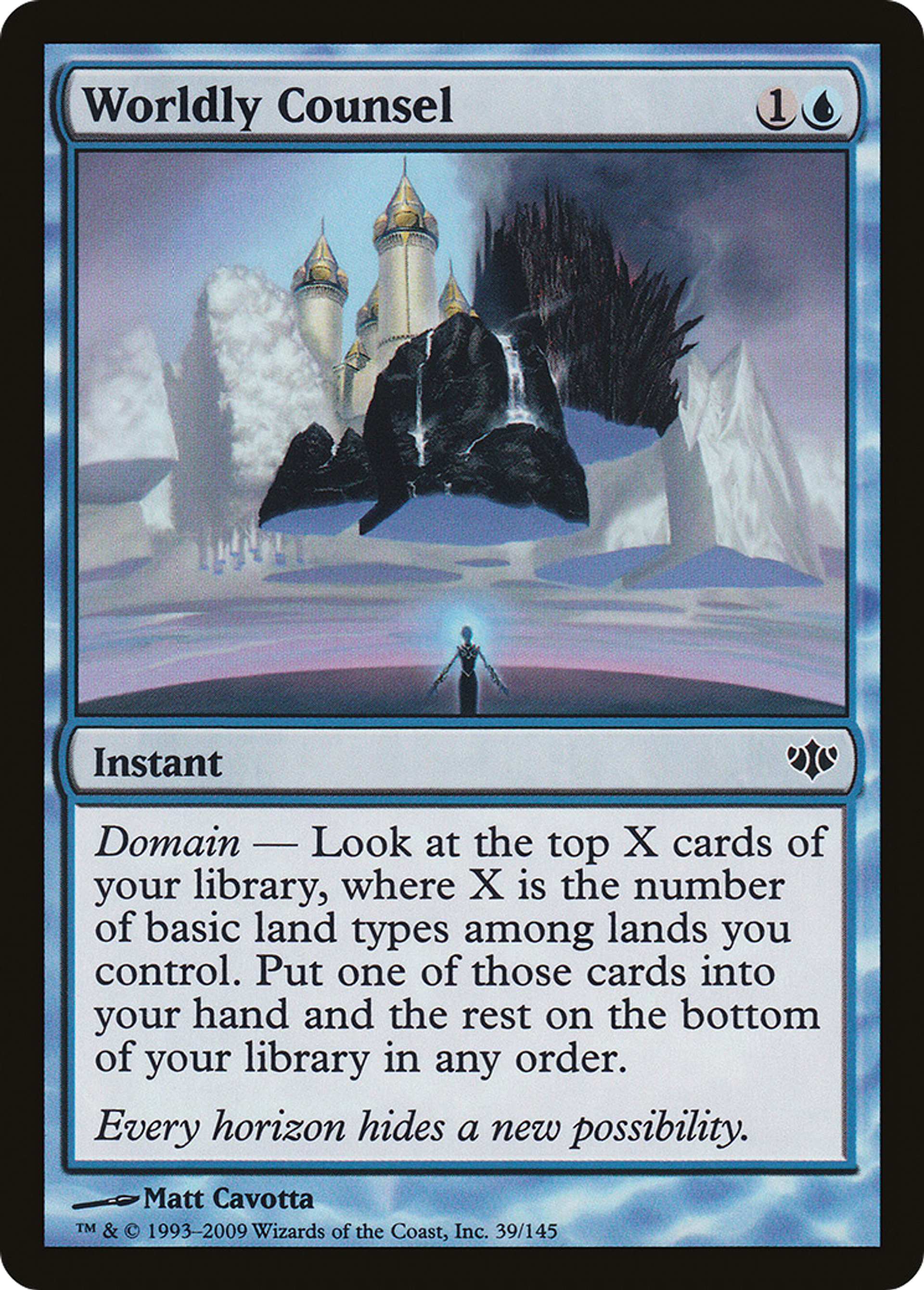 Worldly Counsel — Conflux — Magic: The Gathering