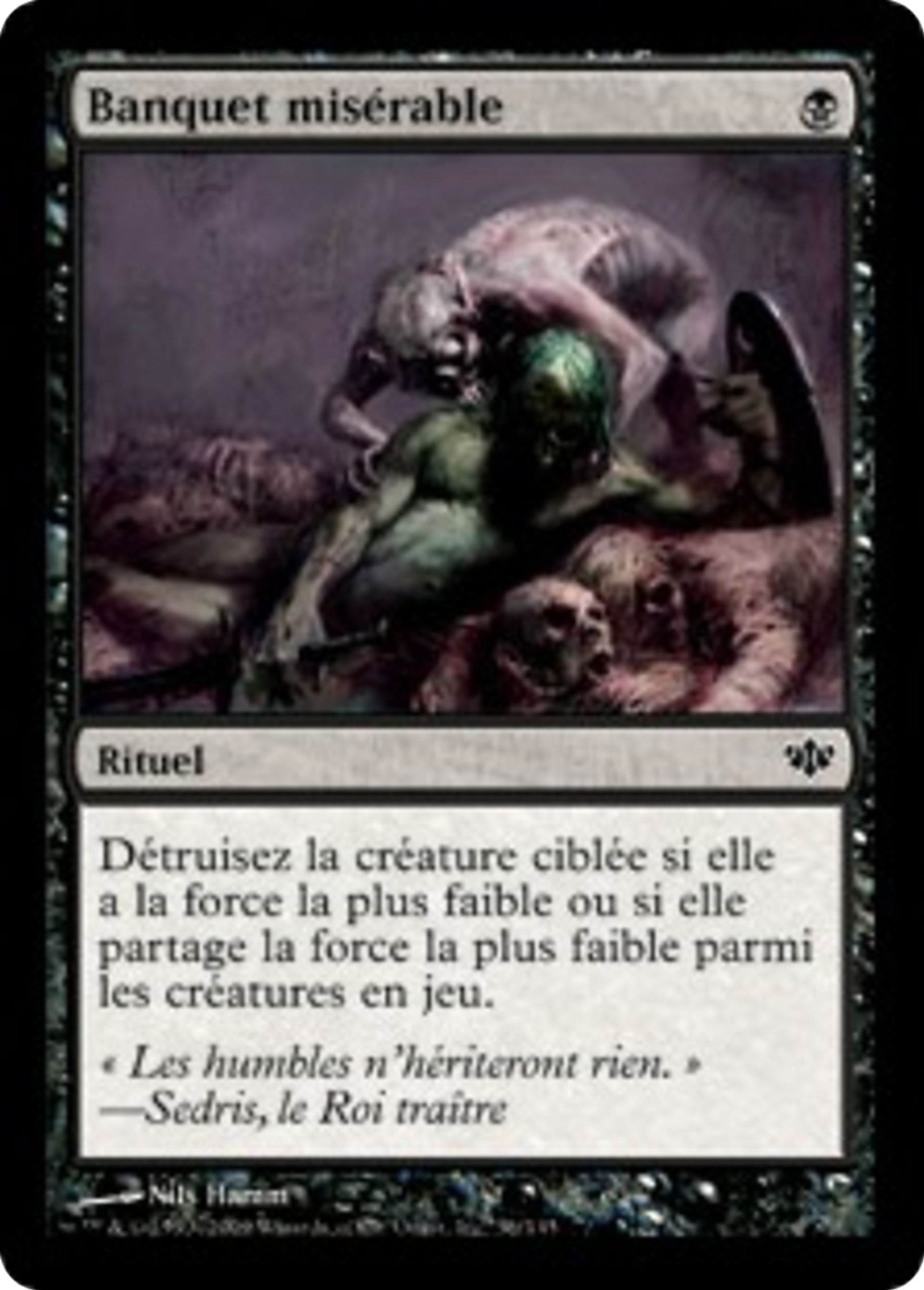Banquet misérable — Conflux — Magic: The Gathering