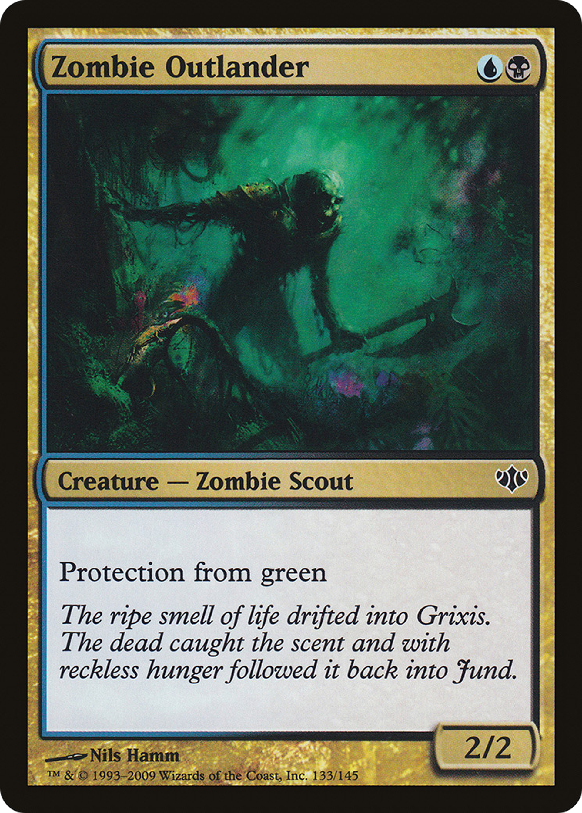 Zombie Outlander — Conflux — Magic: The Gathering