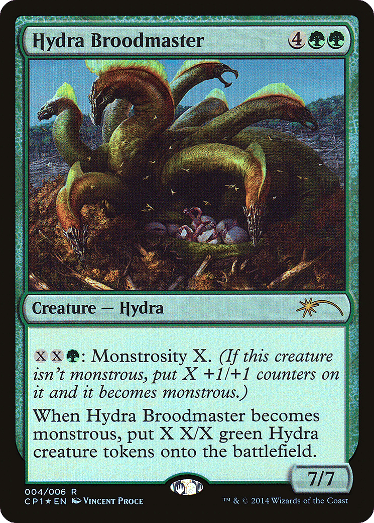 Hydra Broodmaster — Magic 2015 Clash Pack — Magic: The Gathering