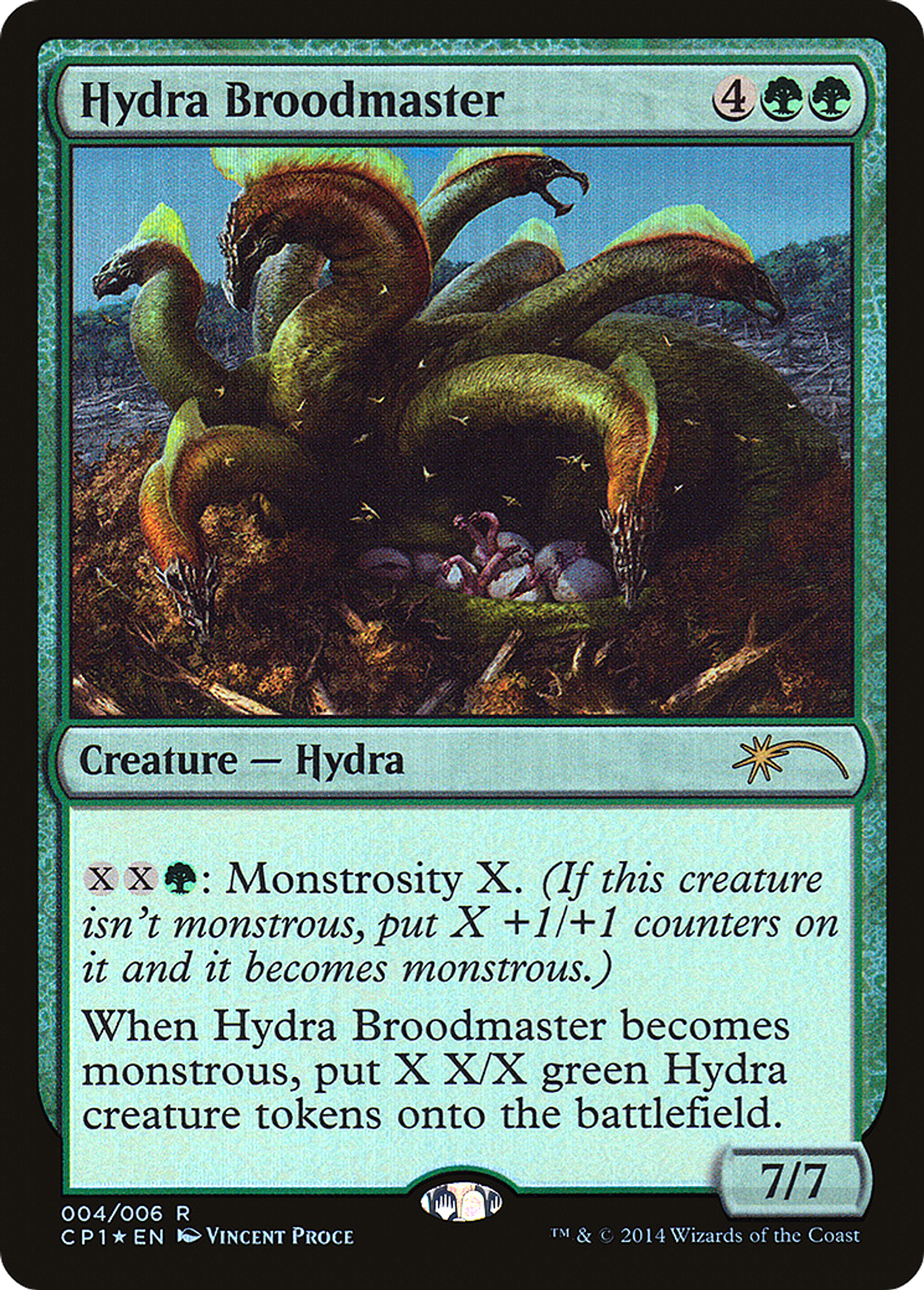 Hydra Broodmaster — Magic 2015 Clash Pack — Magic: The Gathering