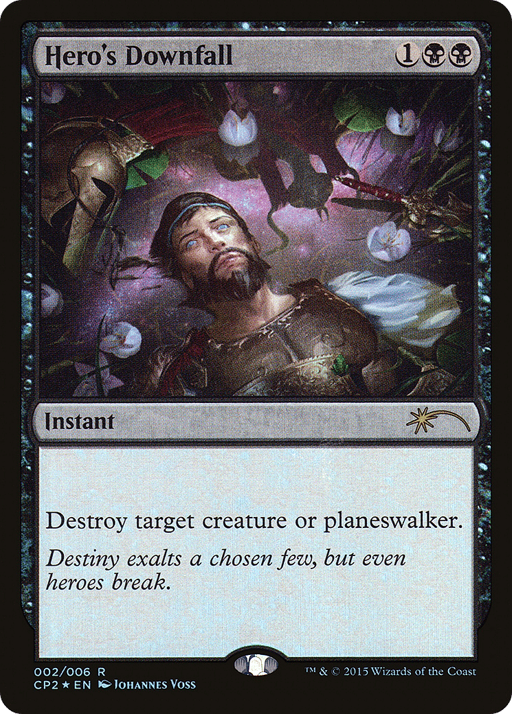Hero's Downfall — Fate Reforged Clash Pack — Magic: The Gathering