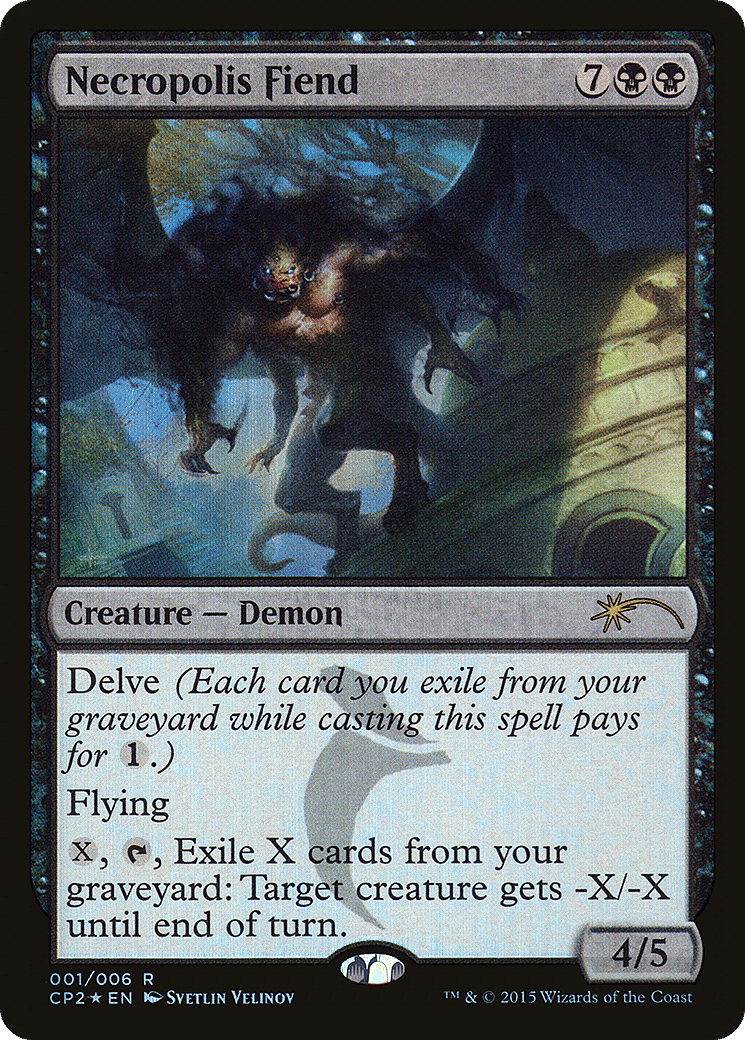 Necropolis Fiend — Fate Reforged Clash Pack — Magic: The Gathering