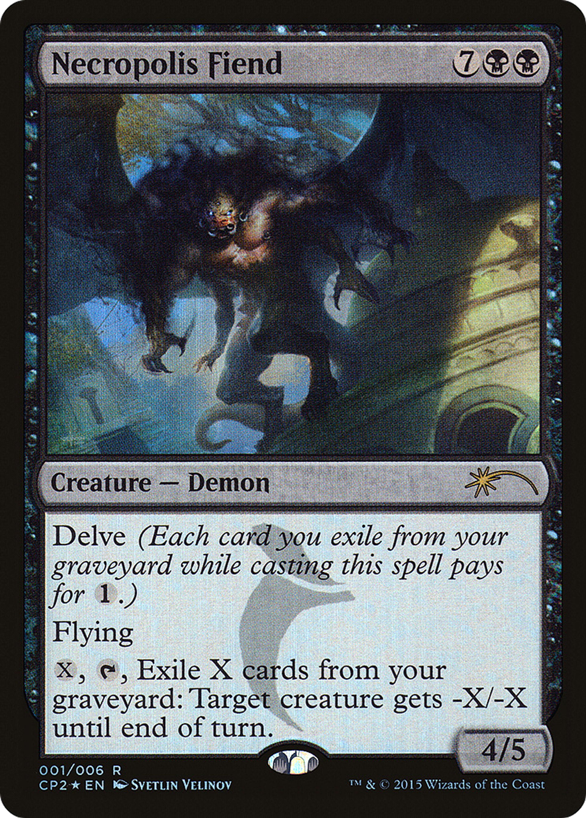 Necropolis Fiend — Fate Reforged Clash Pack — Magic: The Gathering