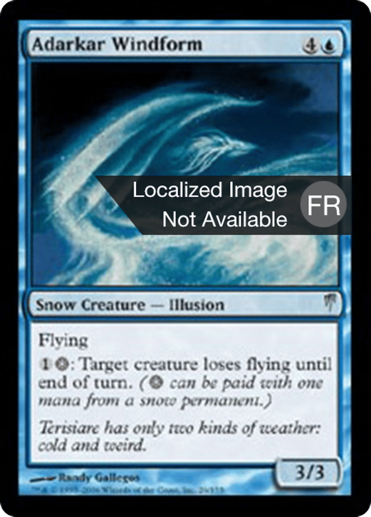 Venteforme d'Adarkar — Coldsnap — Magic: The Gathering