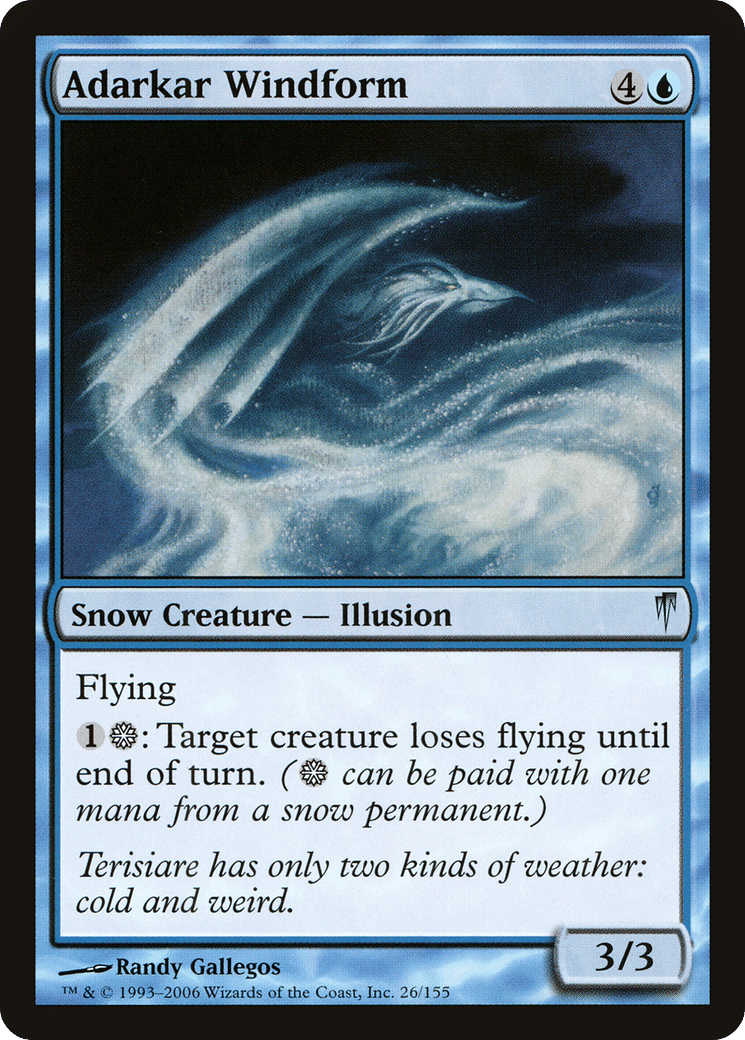 Adarkar Windform — Coldsnap — Magic: The Gathering