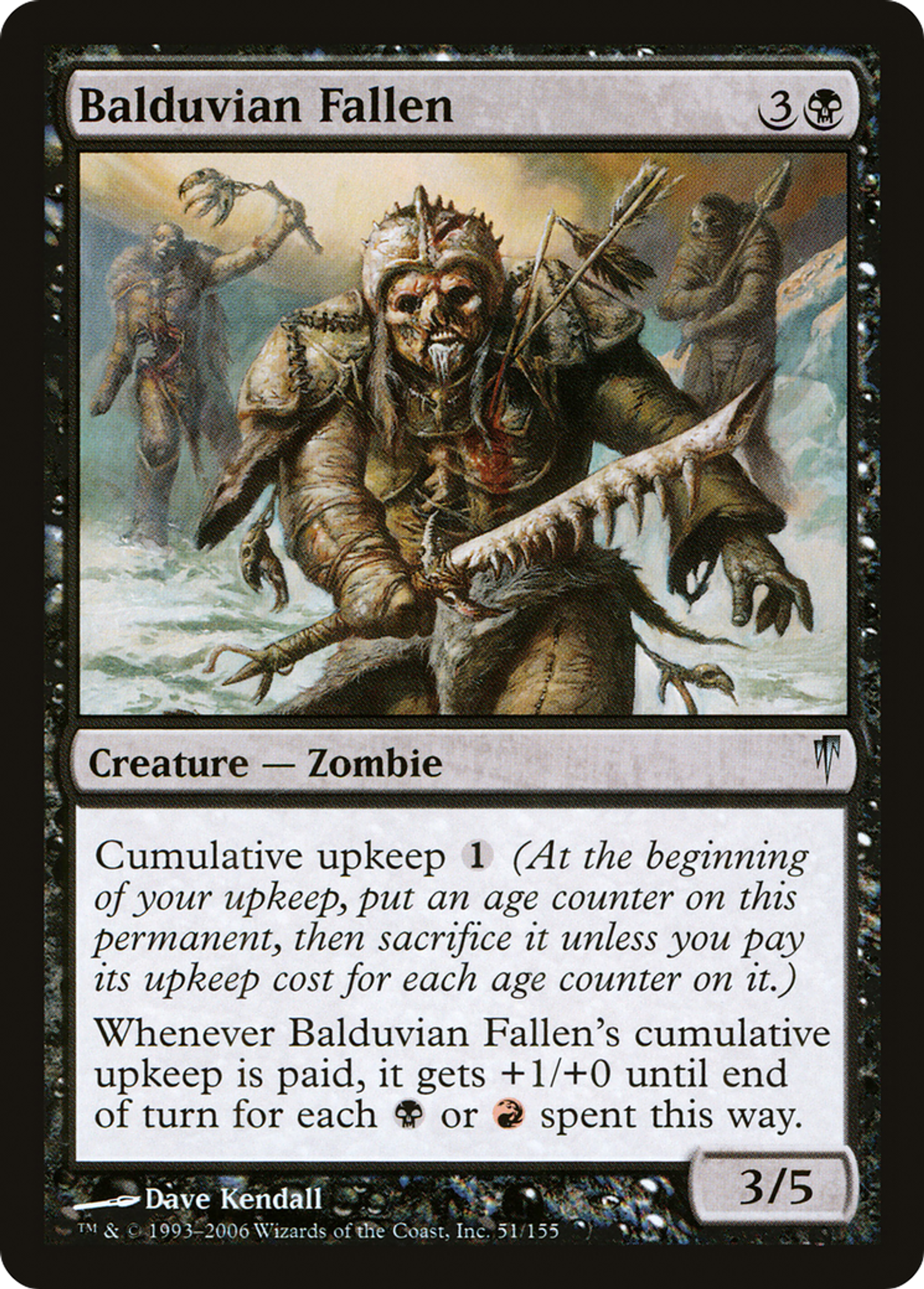 Balduvian Fallen — Coldsnap — Magic: The Gathering