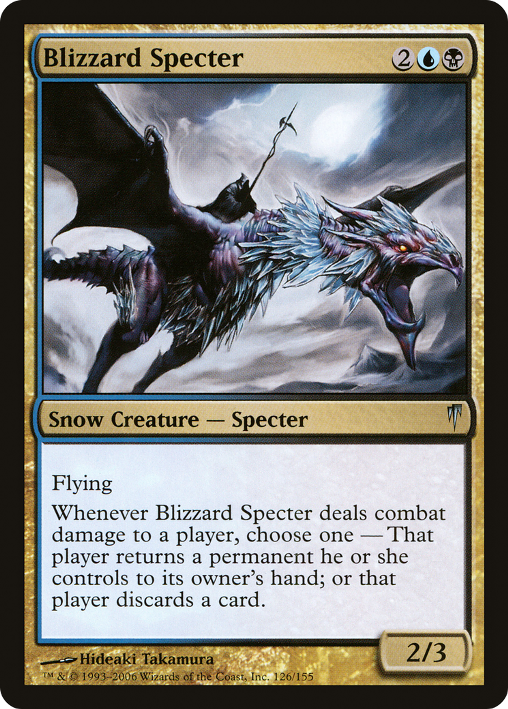 Blizzard Specter — Coldsnap — Magic: The Gathering