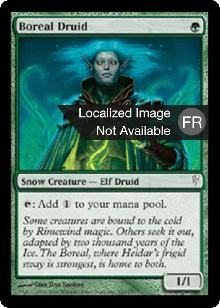 Druide de Boréal — Coldsnap — Magic: The Gathering