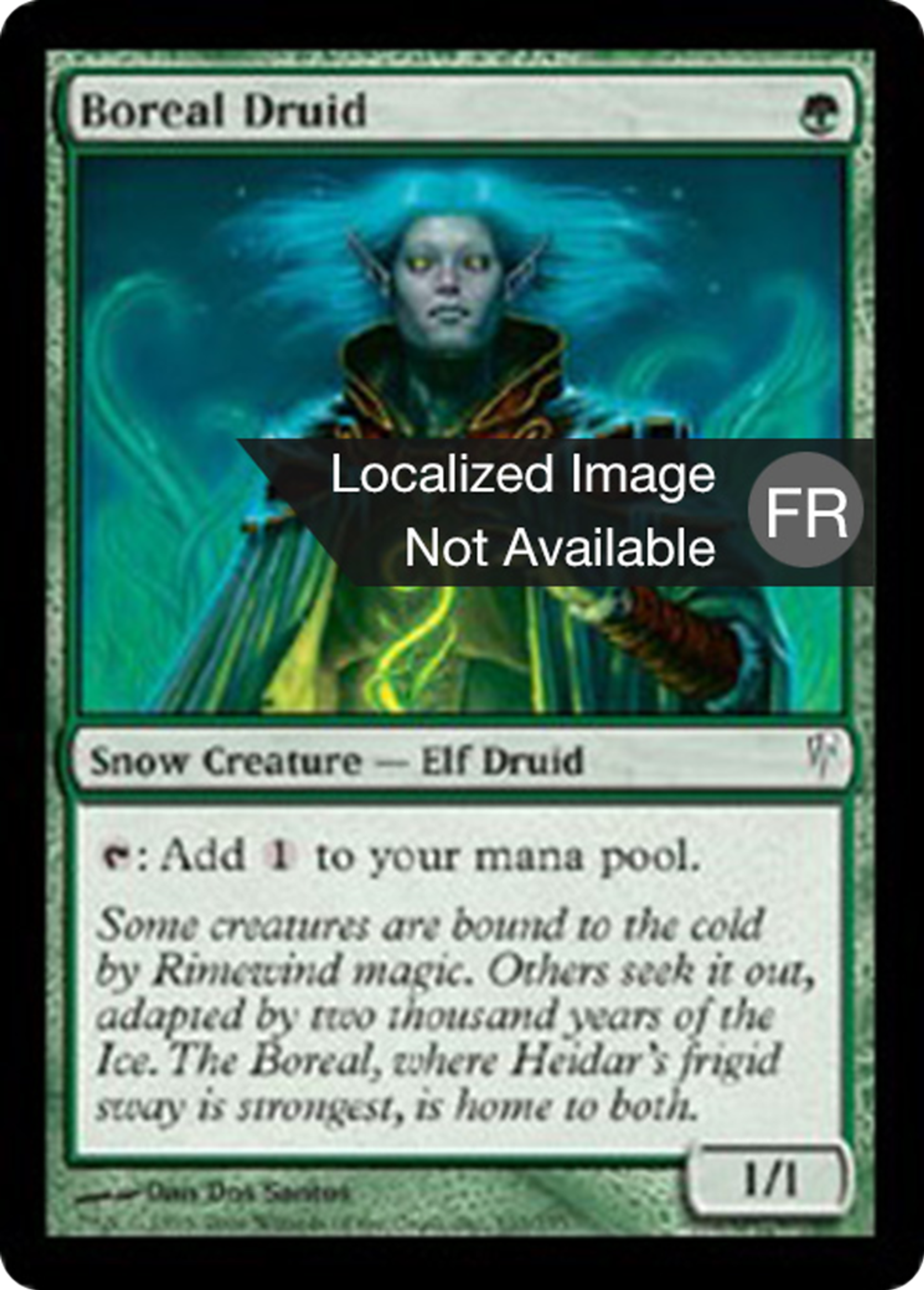 Druide de Boréal — Coldsnap — Magic: The Gathering