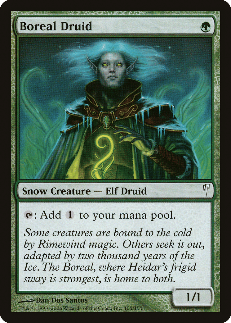 Boreal Druid — Coldsnap — Magic: The Gathering