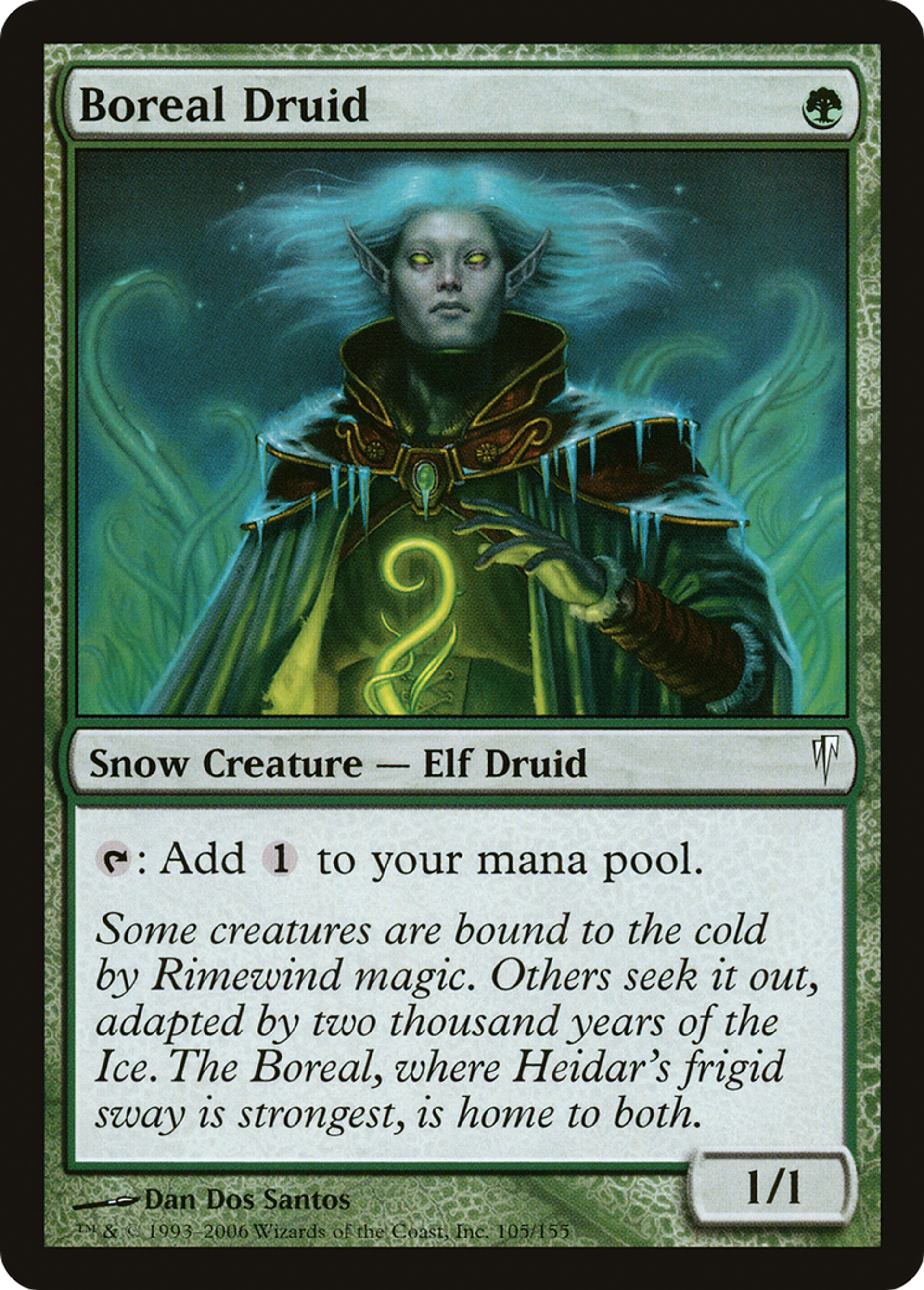 Boreal Druid — Coldsnap — Magic: The Gathering